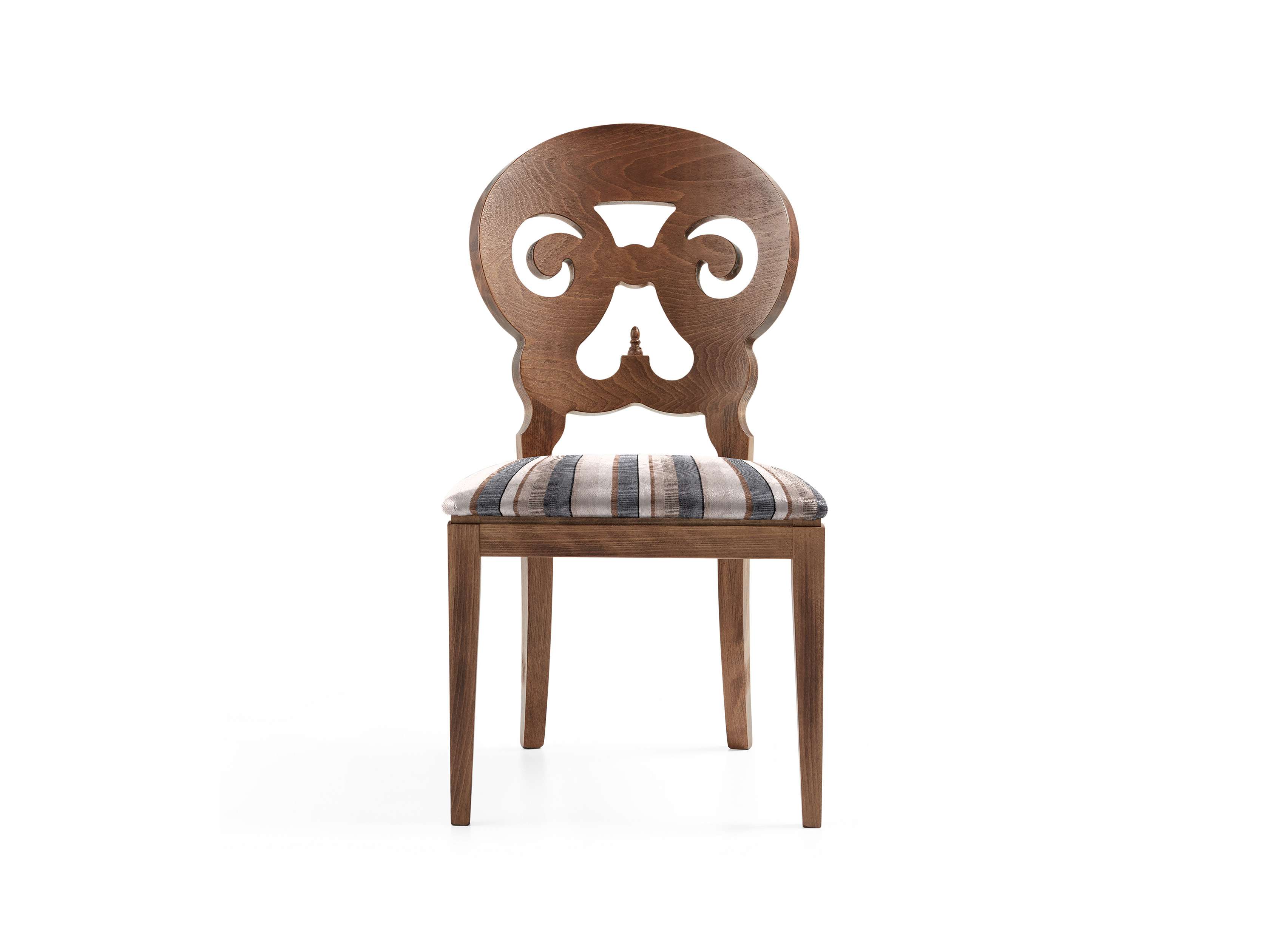 Jordan 21" Dining Side Chair with Upholstered Seat in Farmhouse