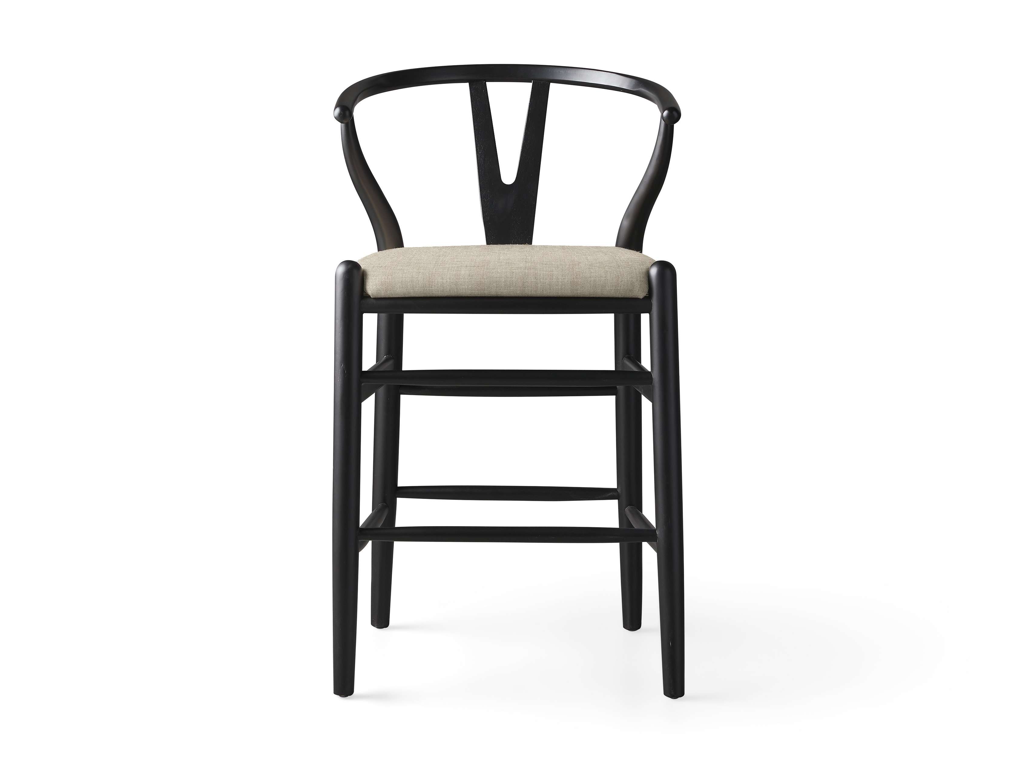 Robin Counter Stool in Black, slide 1 of 8