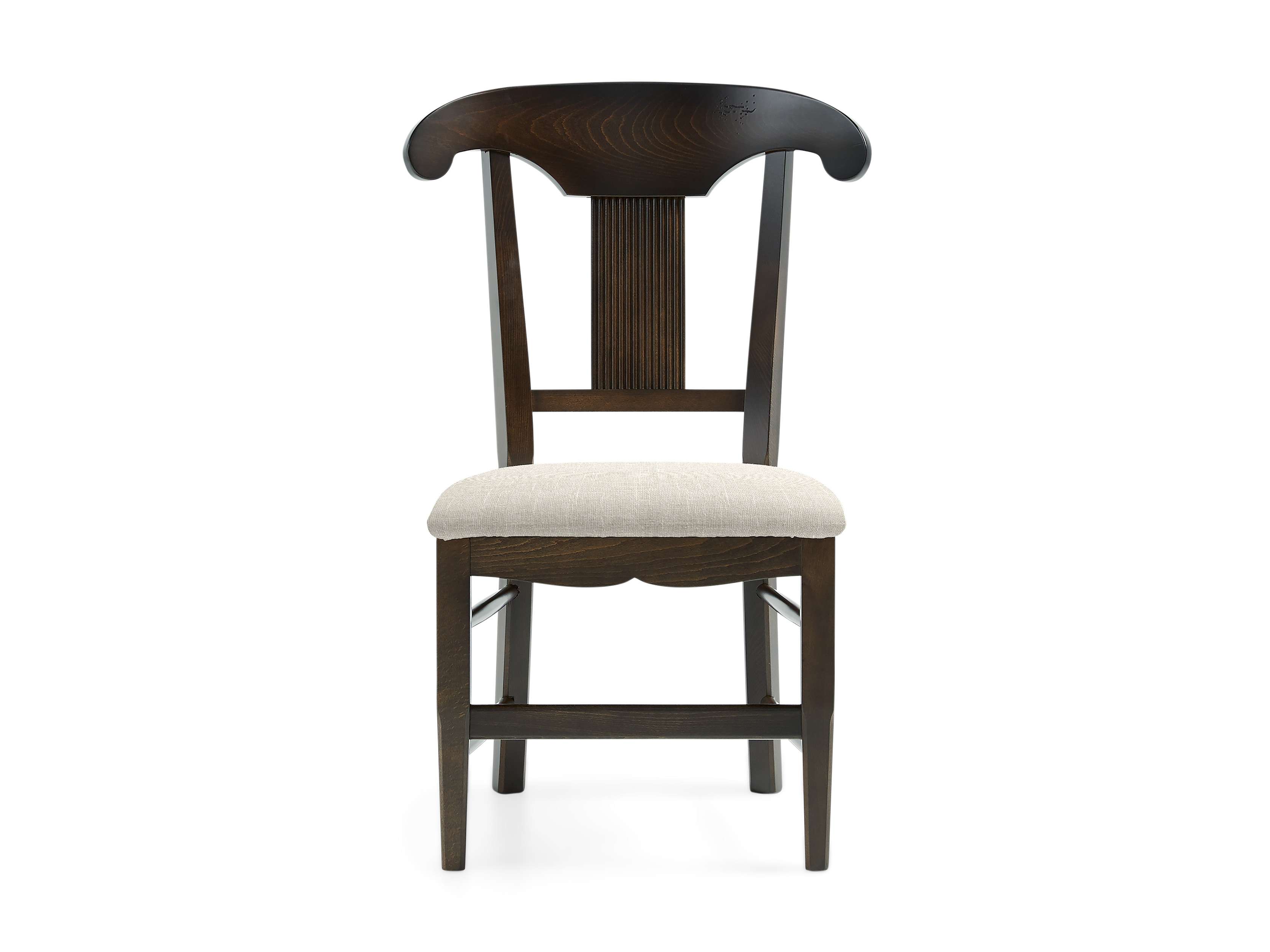 Tuscany 25" Dining Side Chair with Upholstered Seat in Noceto, slide 1 of 4