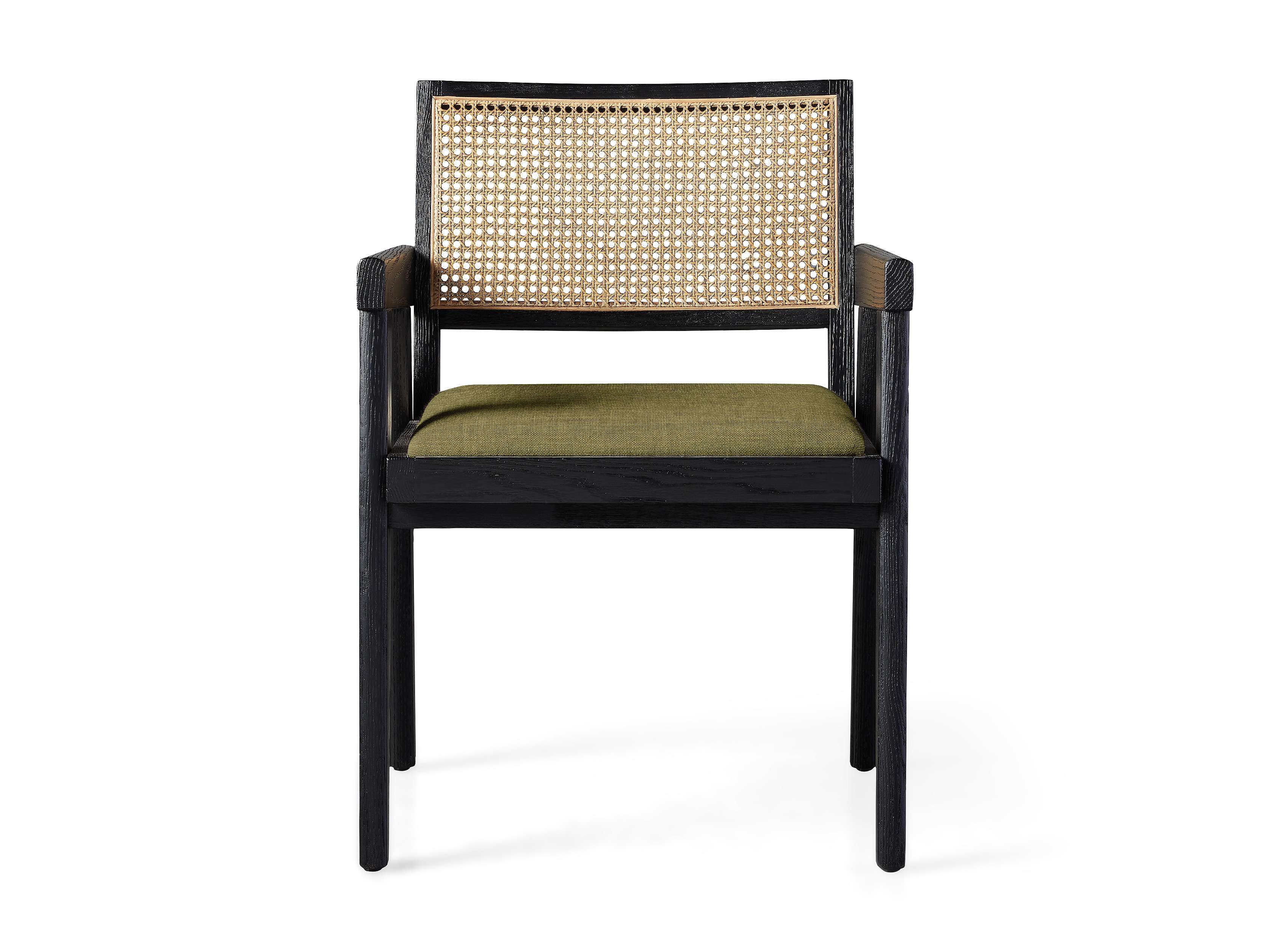 Kroy Cane Back Dining Arm Chair | Arhaus