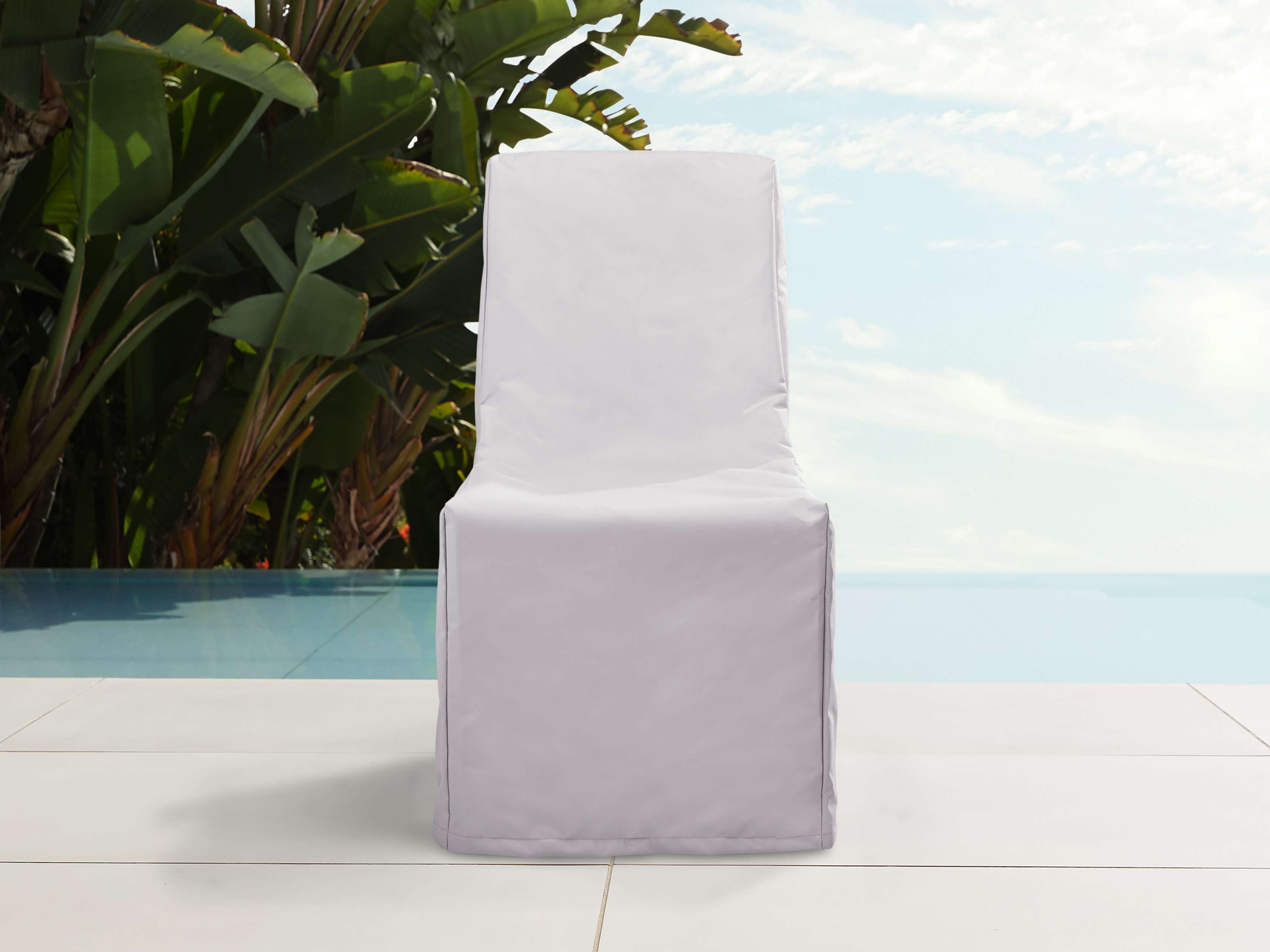 Devon Outdoor 20" Dining Side Chair Cover, slide 1 of 3