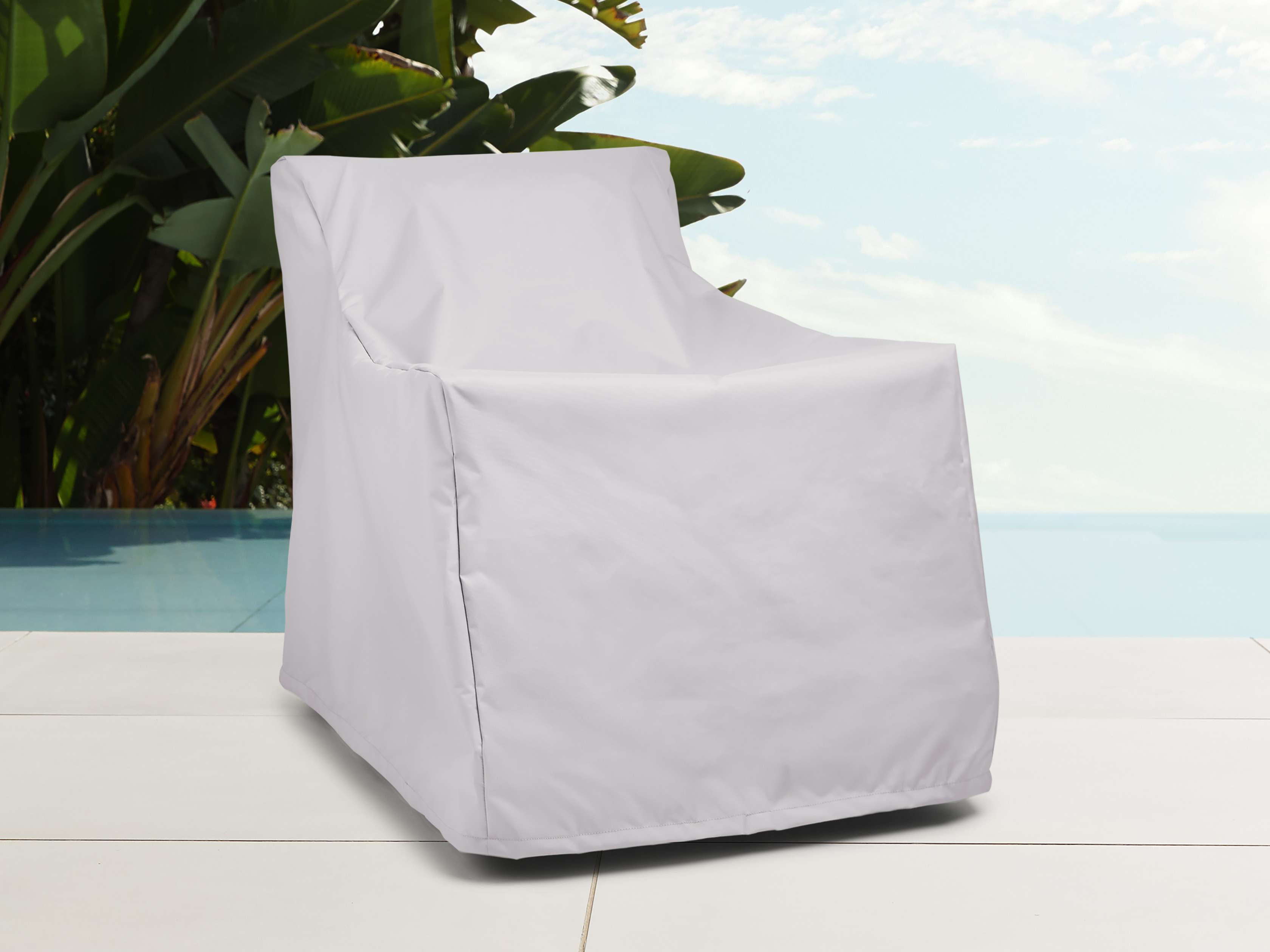 Hamptons Outdoor 32" Lounge Chair Cover, slide 1 of 3