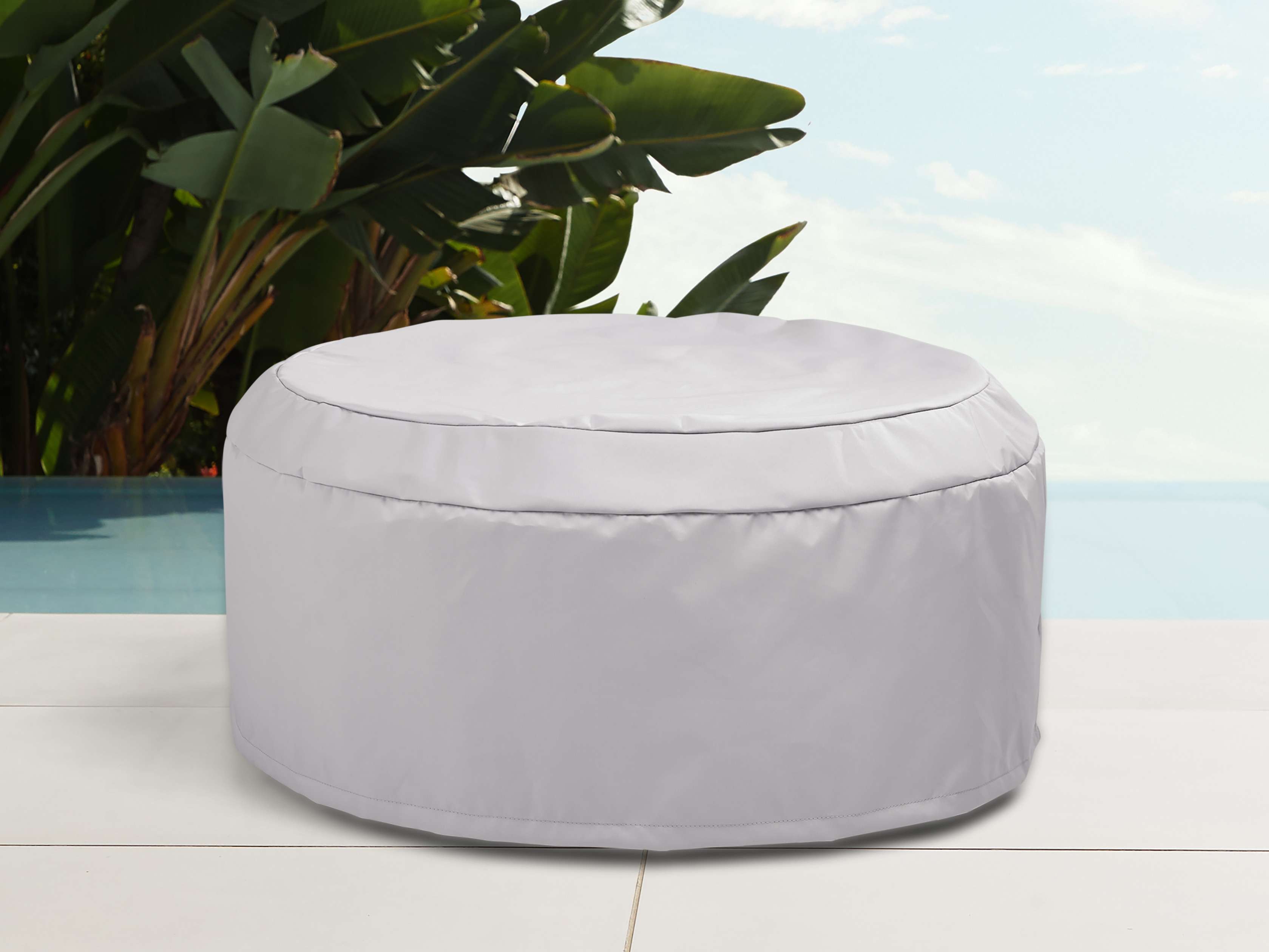 Sorrento Outdoor 36" Round Coffee Table Cover, slide 1 of 4
