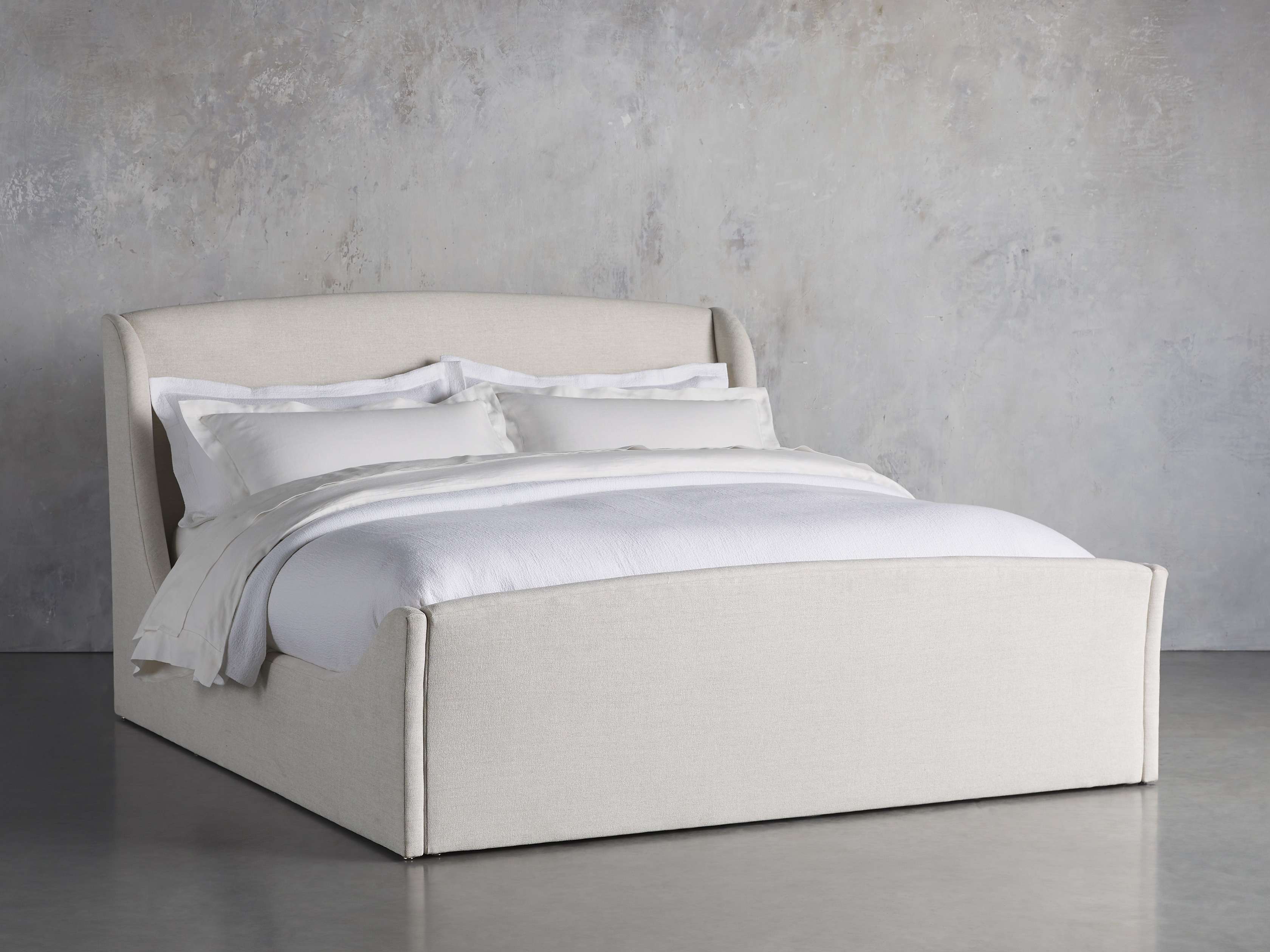 Ella Upholstered Queen Bed, slide 1 of 7