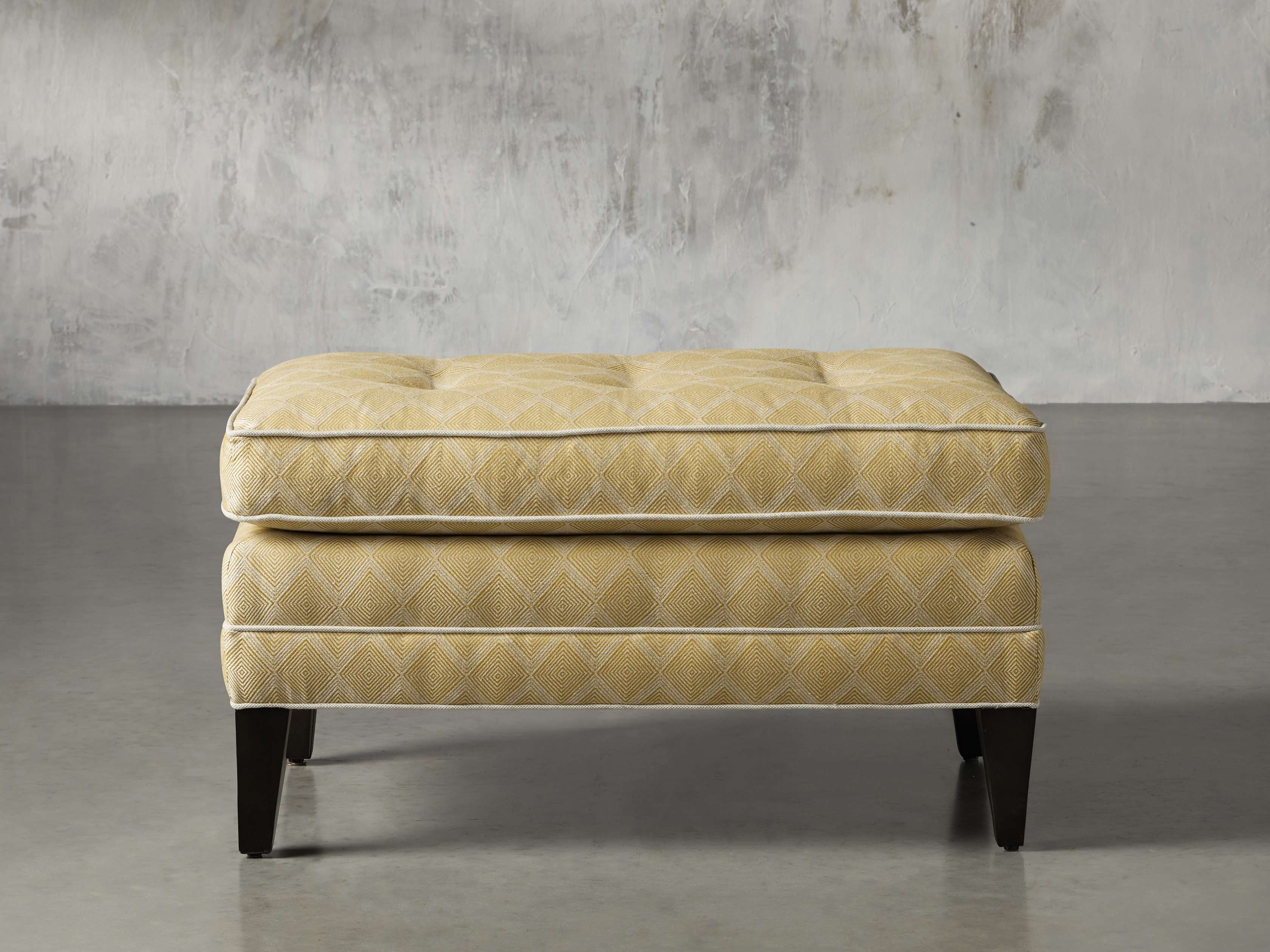 Veda Upholstered 33" Ottoman