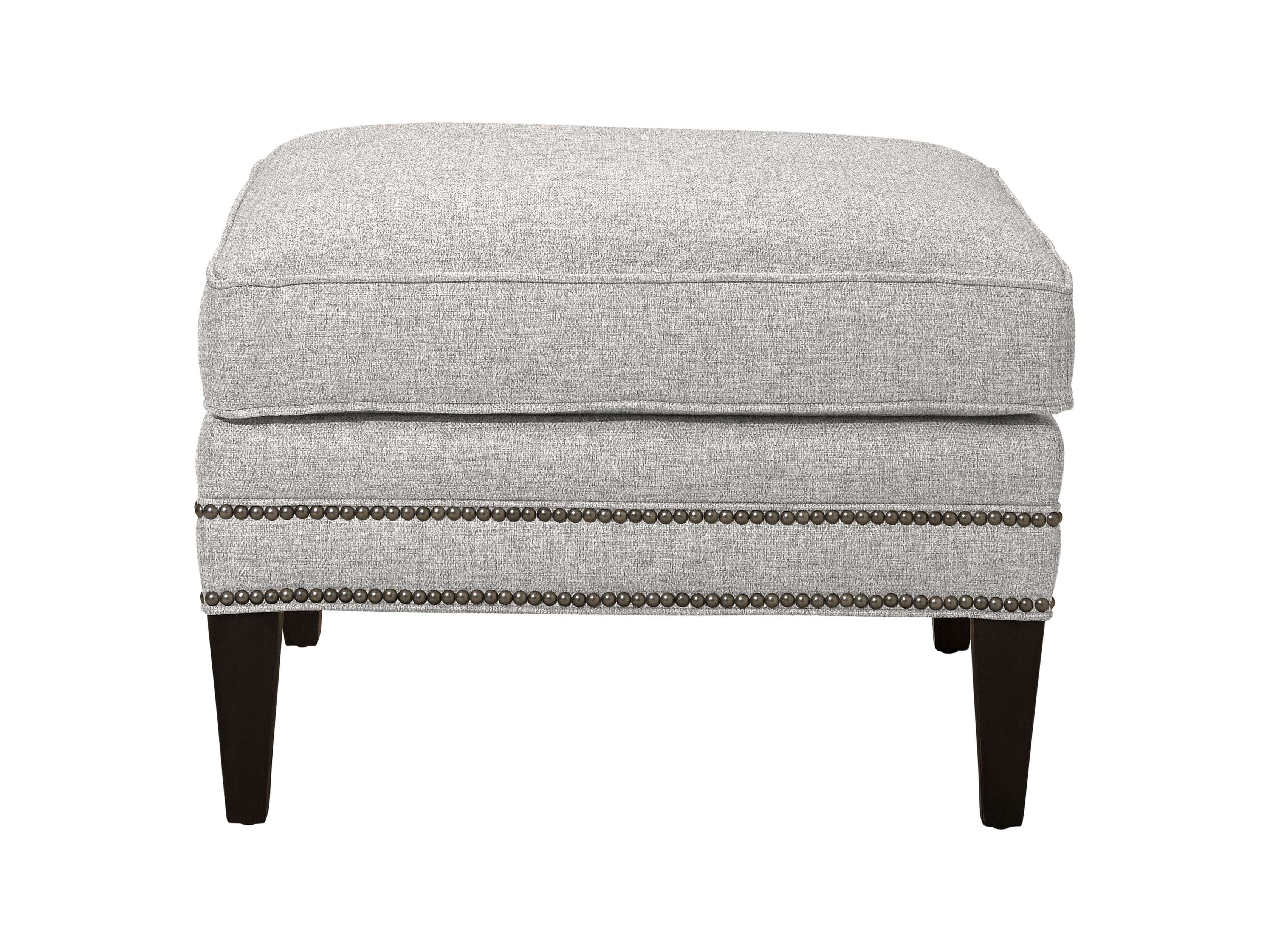 Baxter Upholstered 26" Ottoman, slide 1 of 5