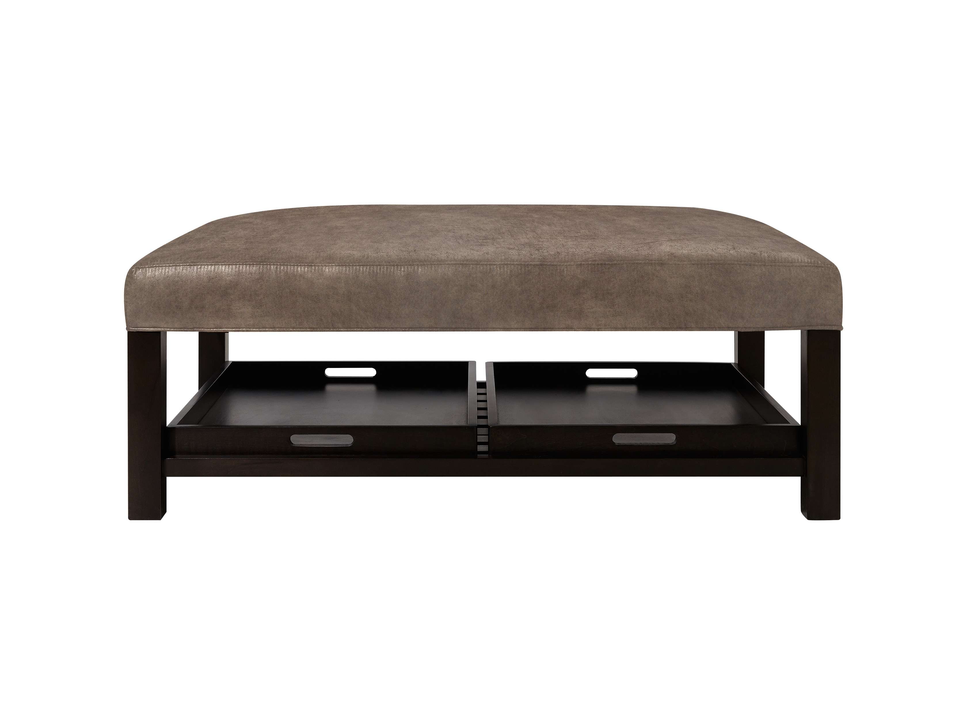 Ottomans Leather Ottomans Living Room Benches Arhaus
