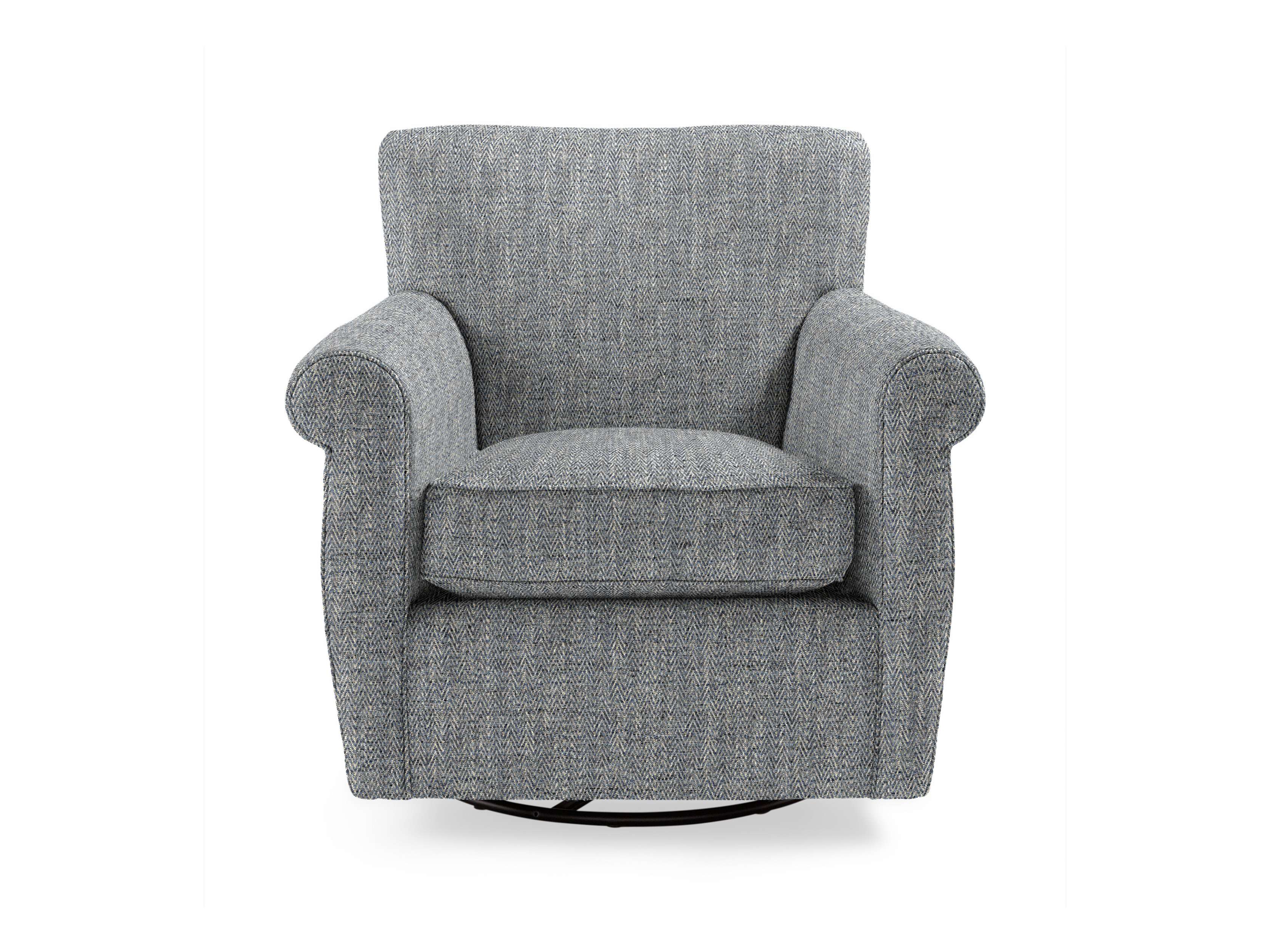 Duvall Upholstered 35" Swivel Glider, slide 1 of 6
