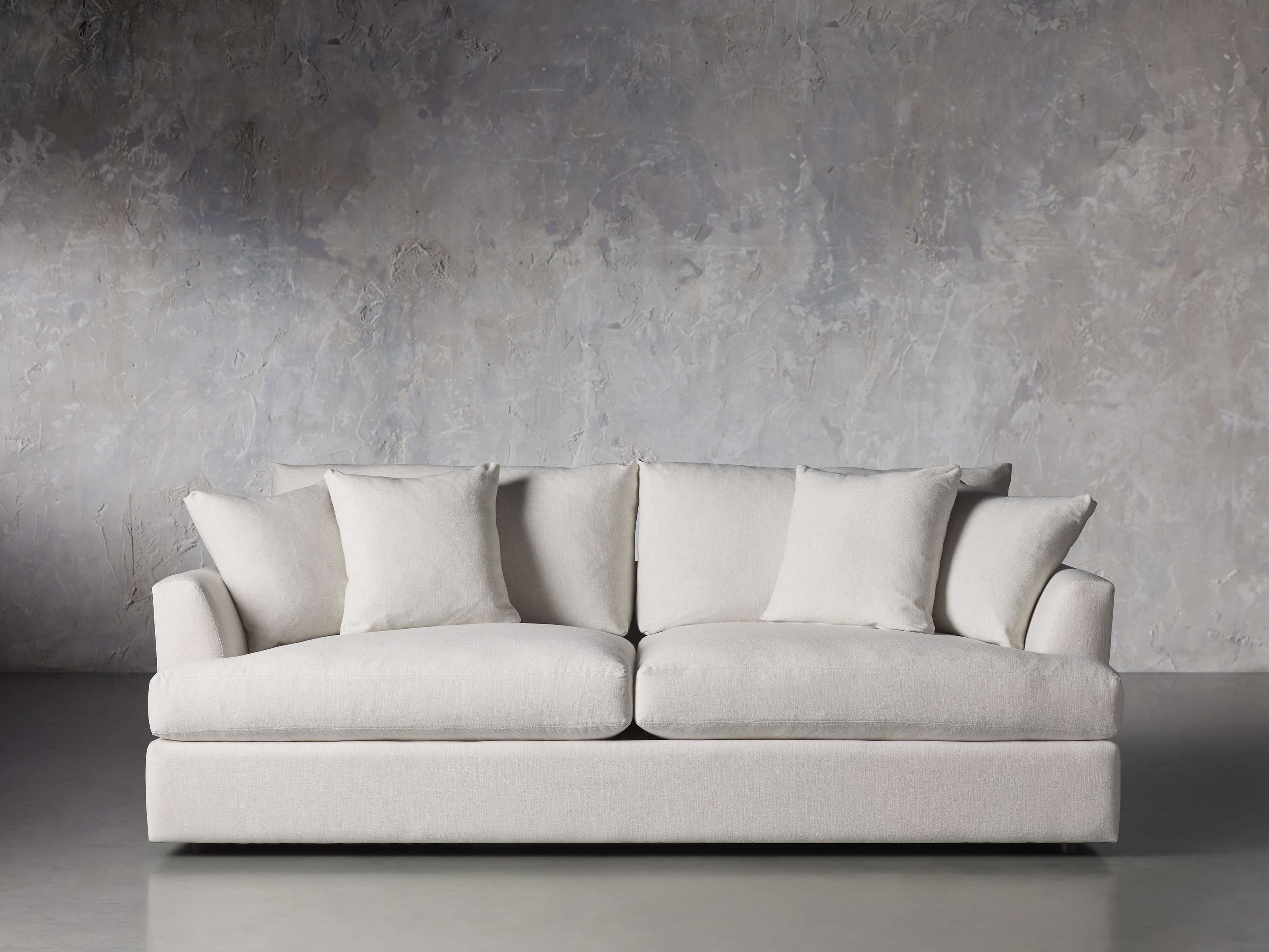 Emory Deep Upholstered 94" Sofa, slide 1 of 8