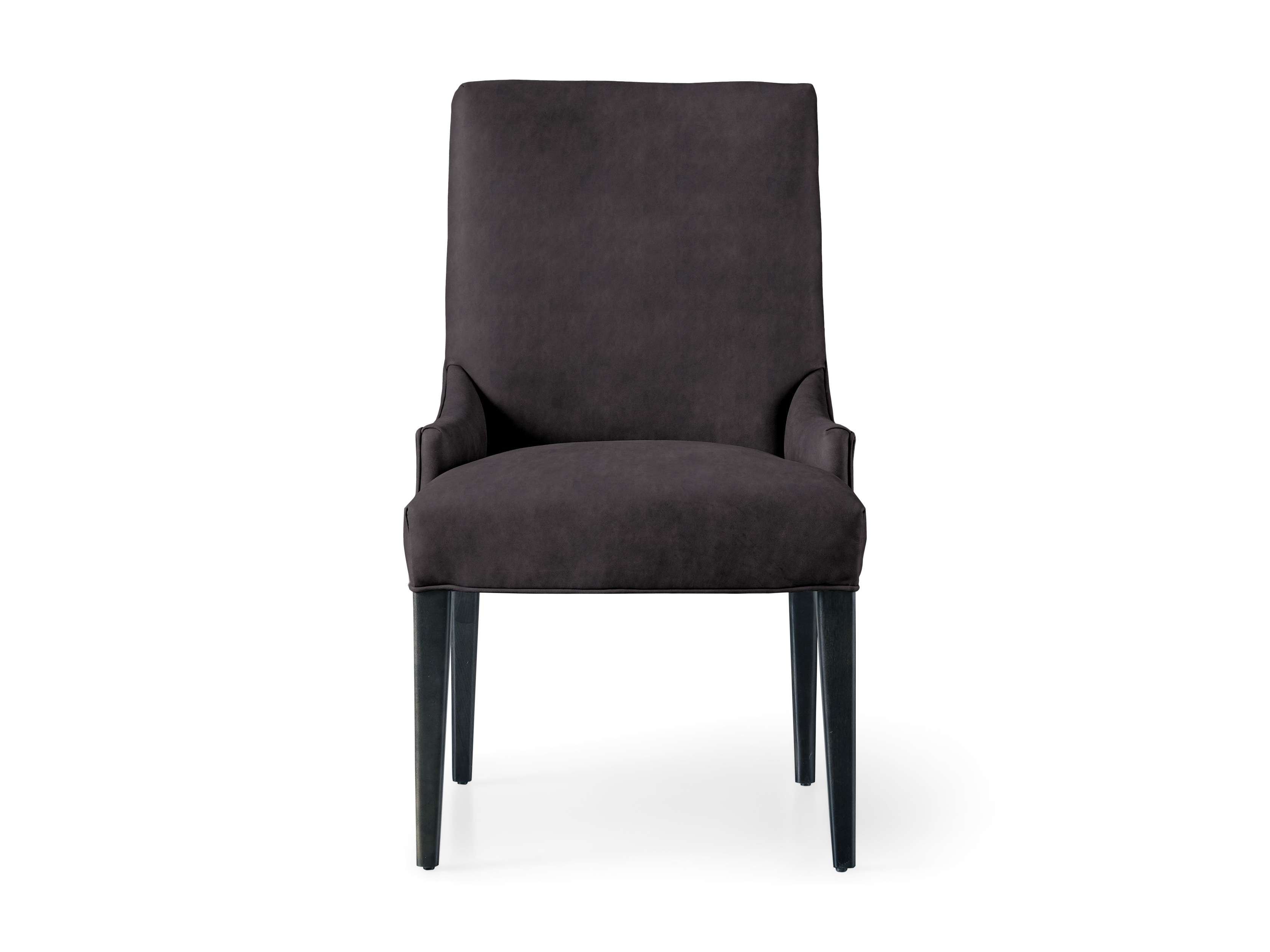 Rhen Leather 23" Dining Side Chair, slide 1 of 8