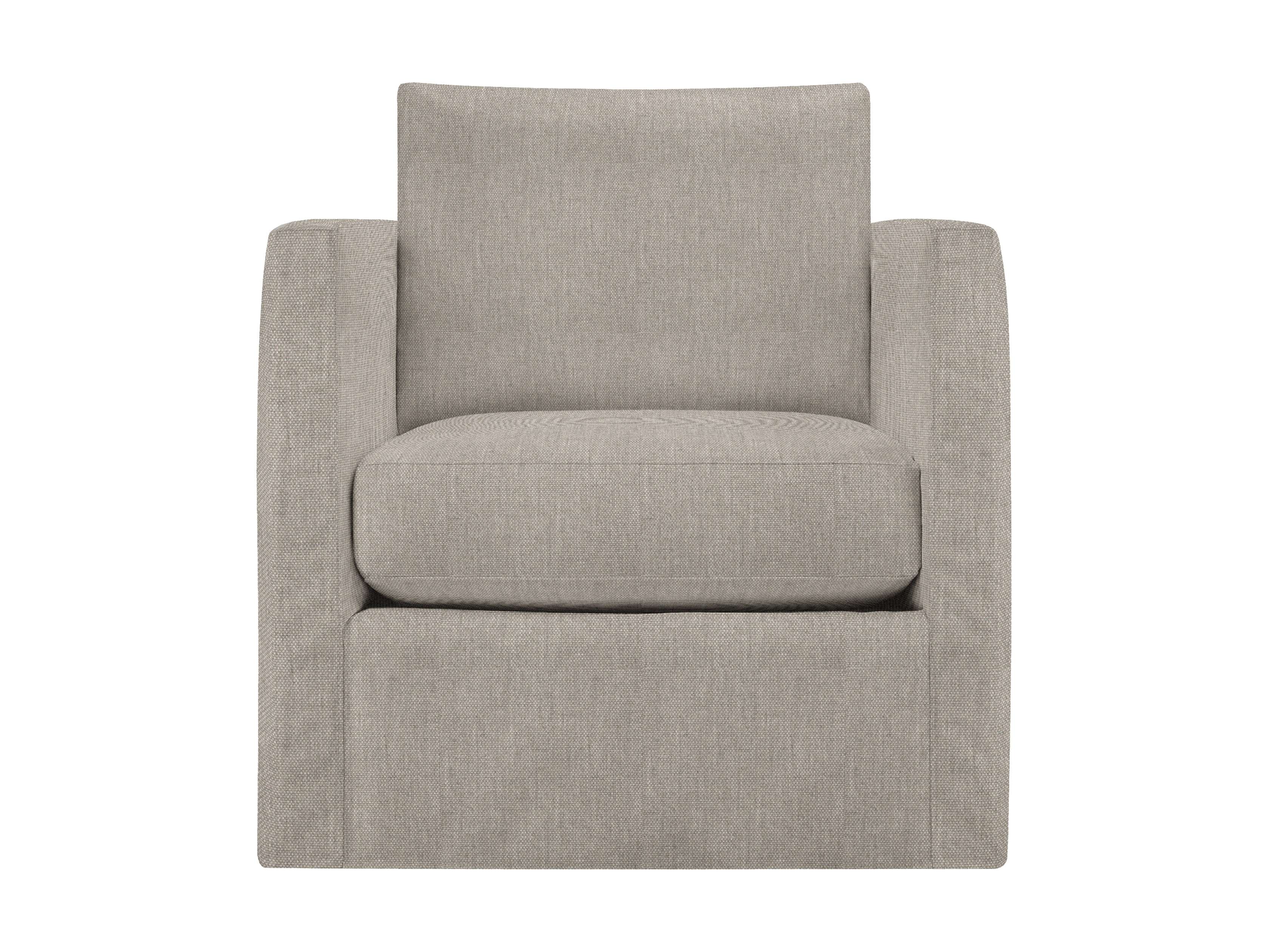 Spinnaker Outdoor Slipcovered 32" Swivel Chair