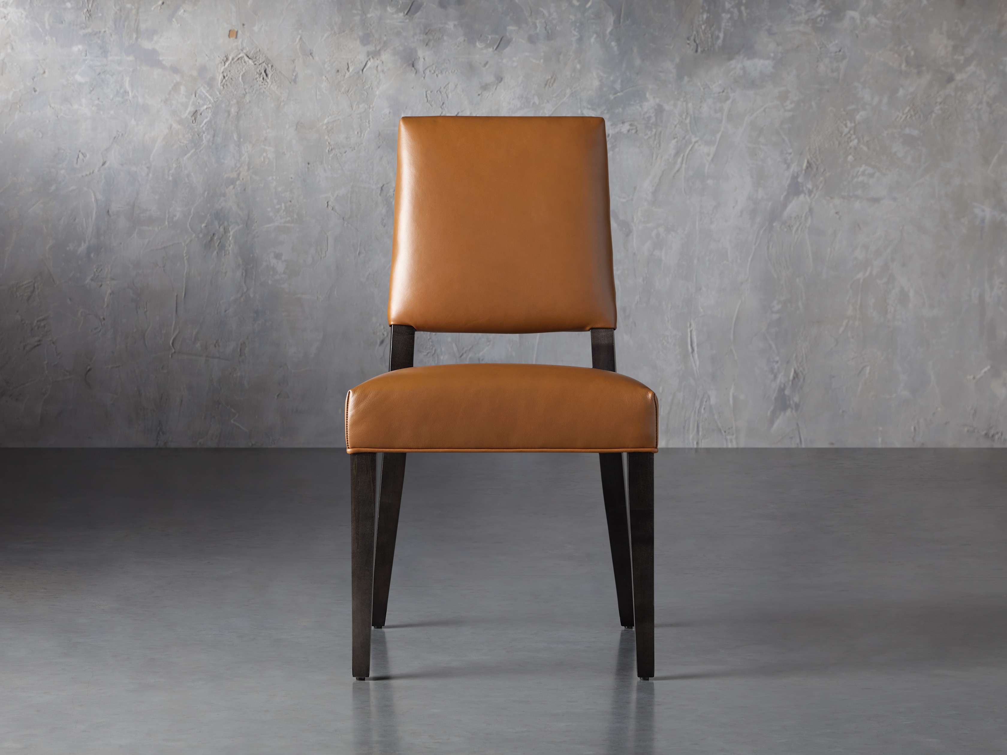 Teddi Leather 21" Dining Chair, slide 1 of 6