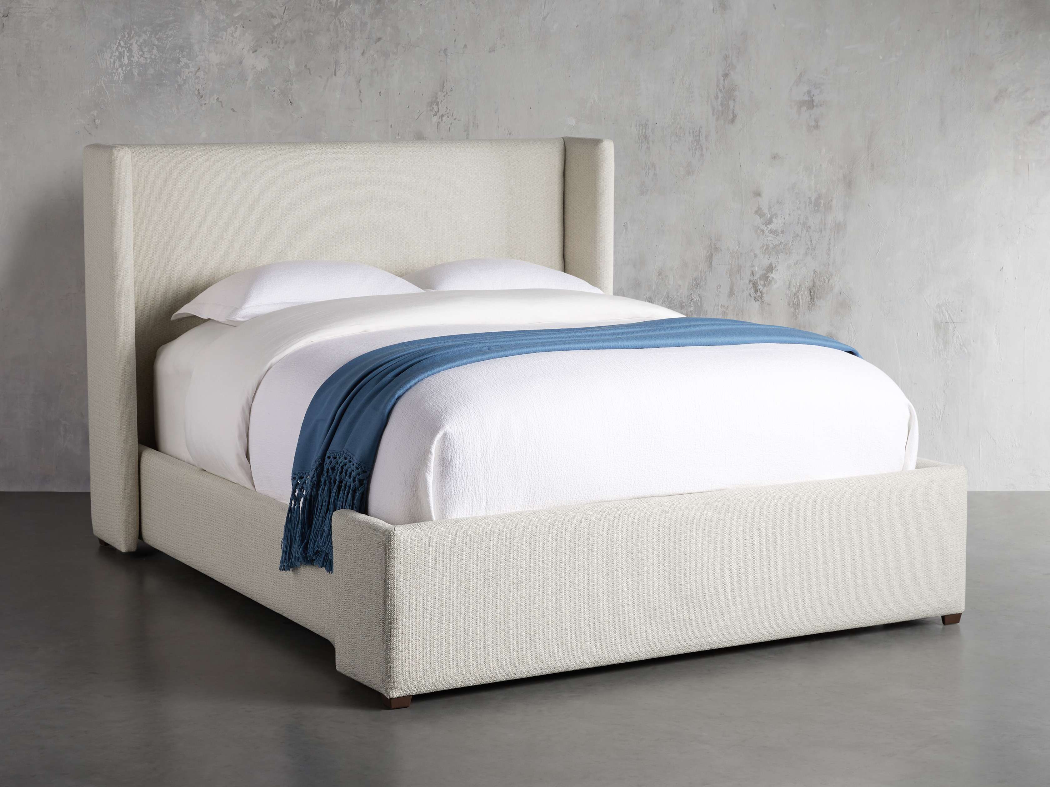 Wyller Bed In Howell Oatmeal Arhaus