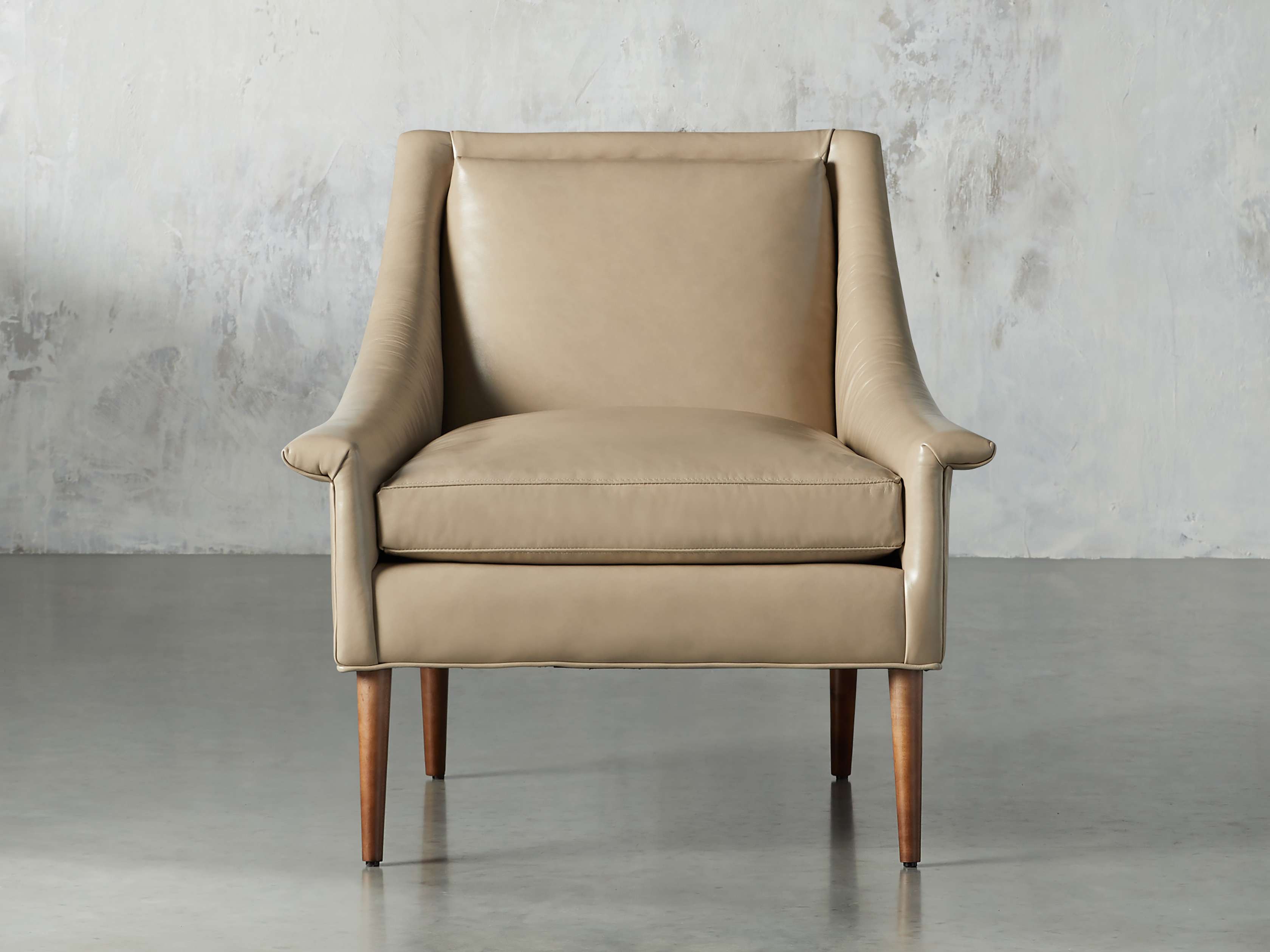 Zella Leather 32" Chair, slide 1 of 8