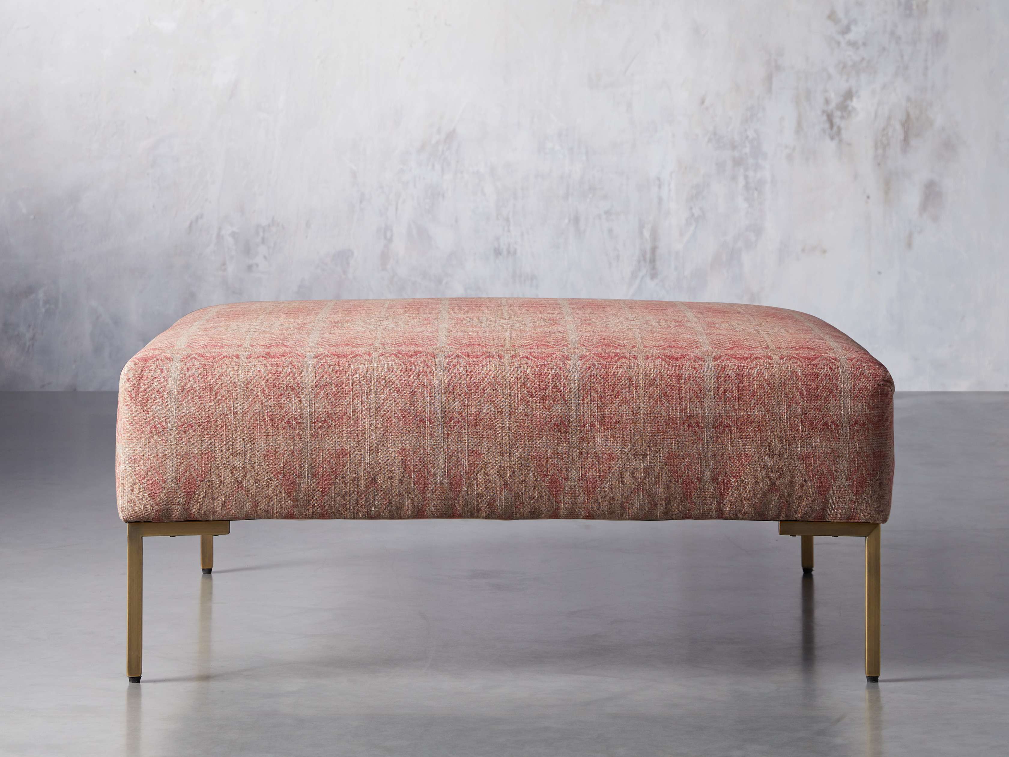 Tilton Upholstered 40" Square Ottoman, slide 1 of 7