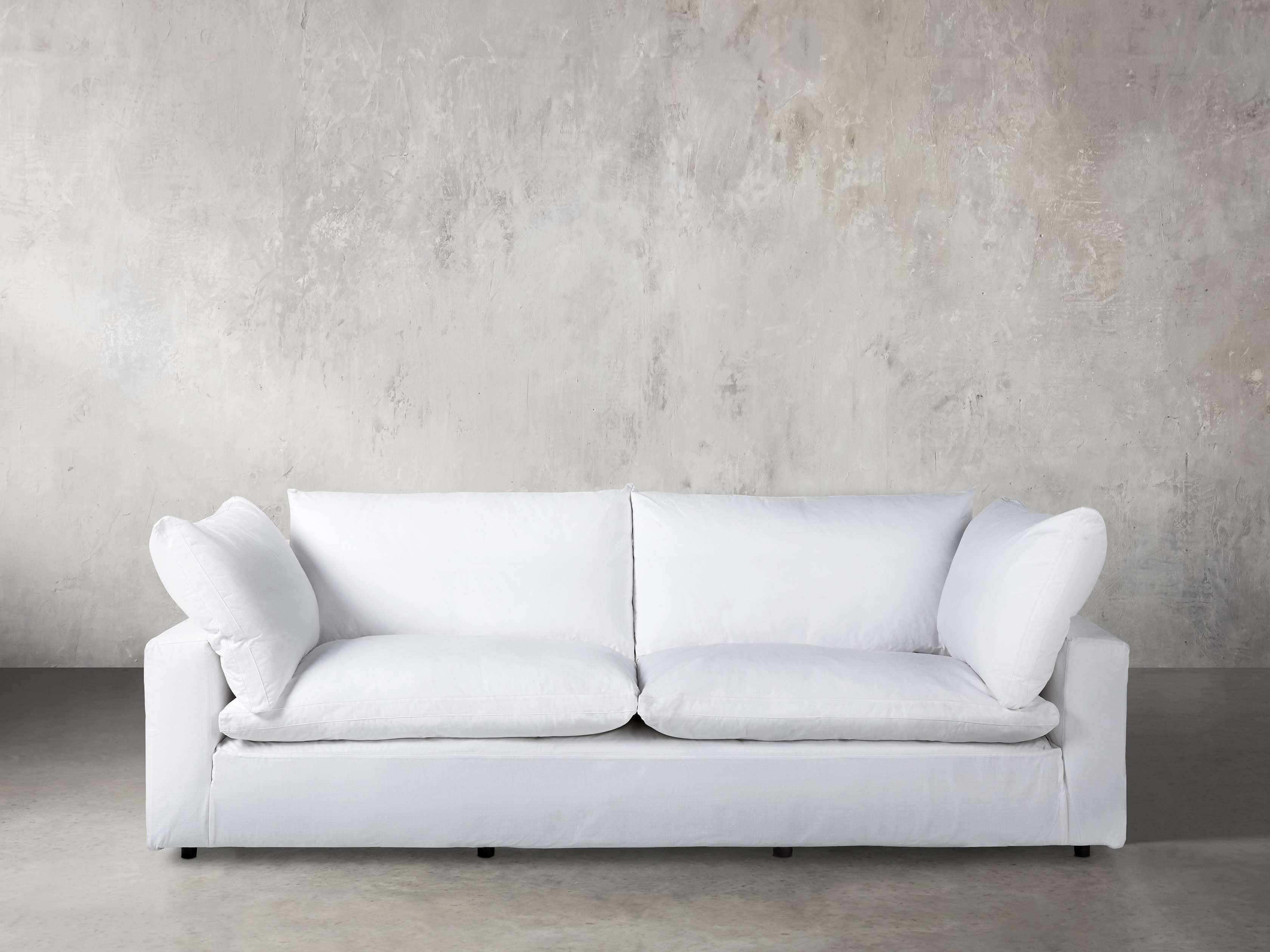 Tahoe Slipcovered 108" 2 Over 2 Sofa