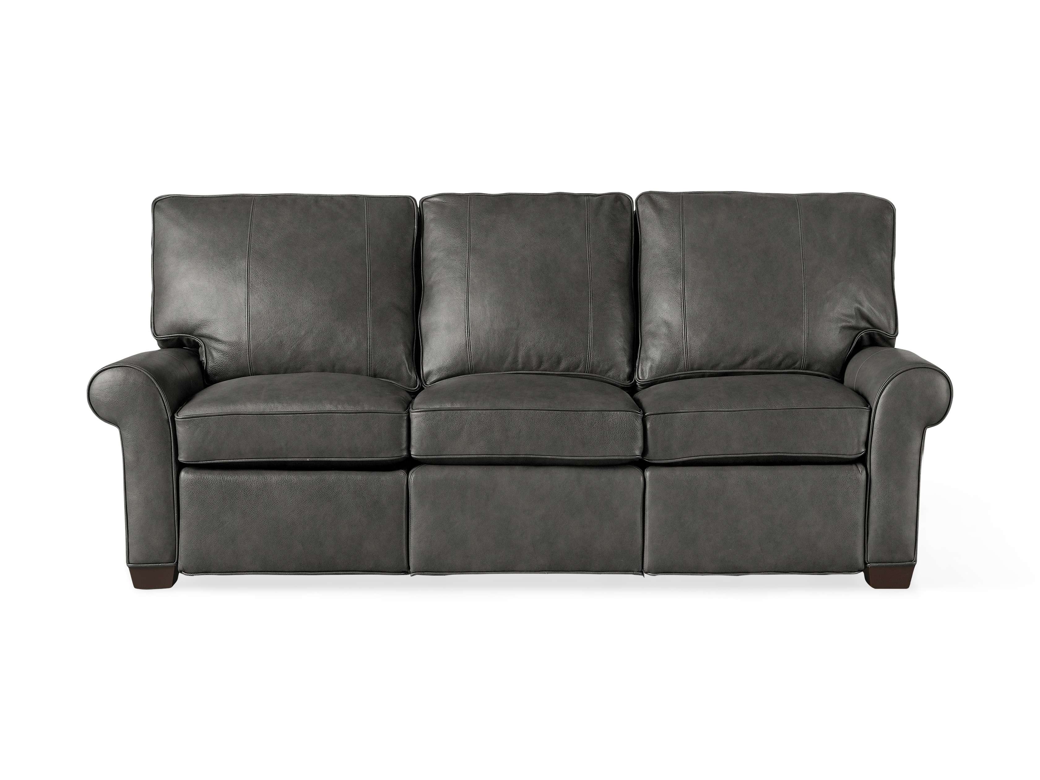 Brentwood Leather 92" Sofa (Right & Left Motion), slide 1 of 9