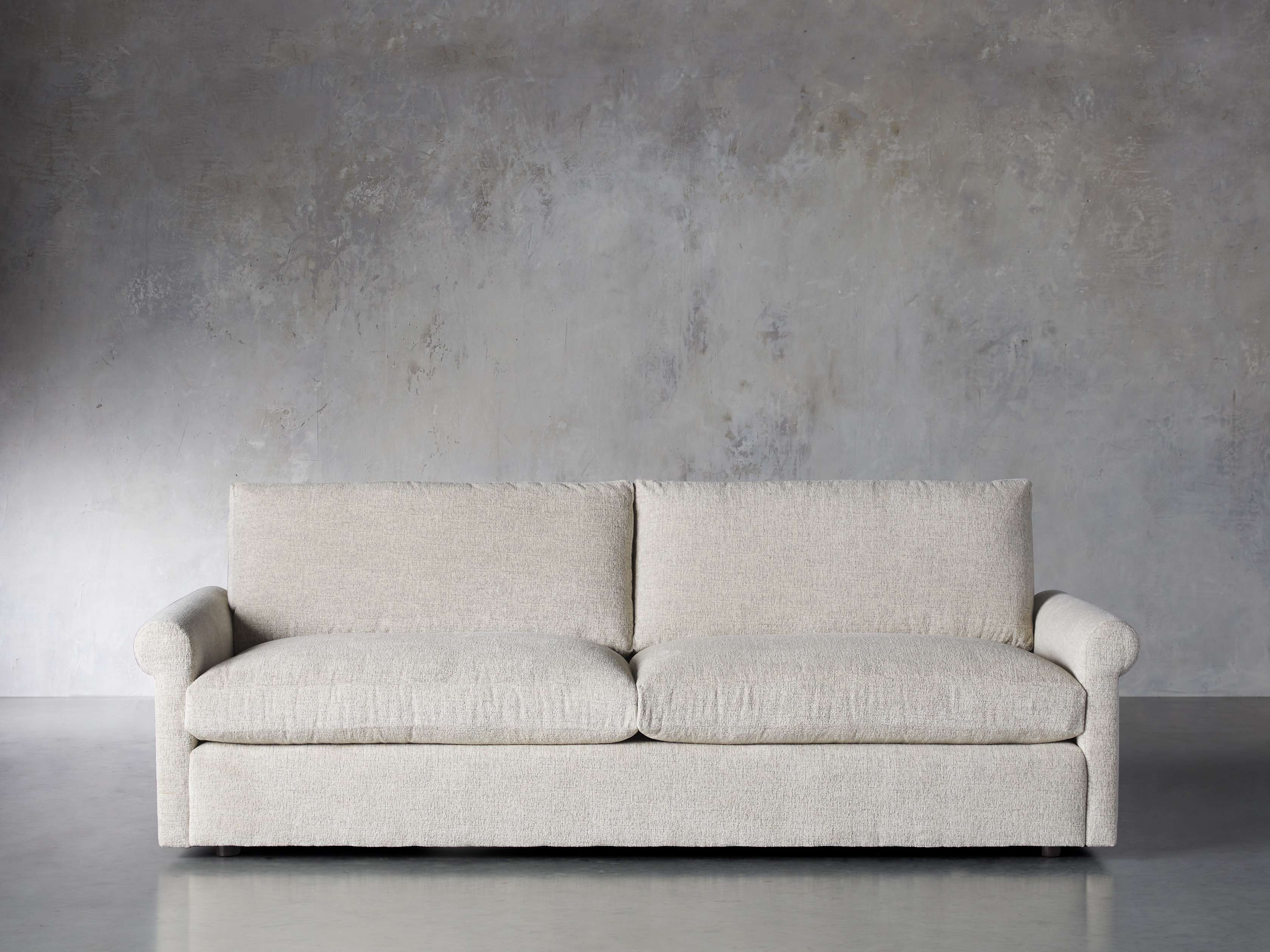 Kipton Deep Upholstered Rolled Arm 97" Sofa, slide 1 of 8
