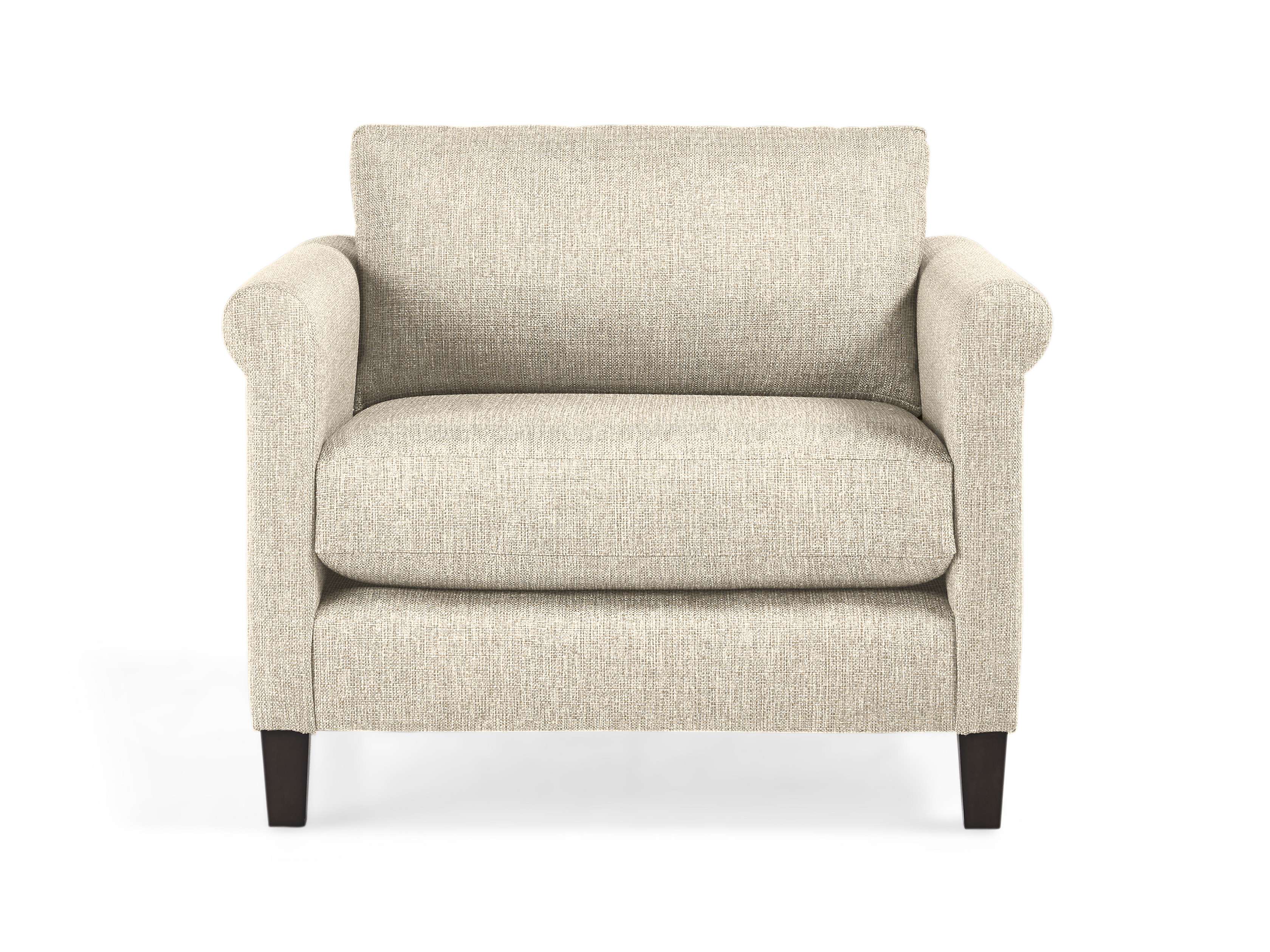 Taylor Upholstered 42" Rolled Arm Chair