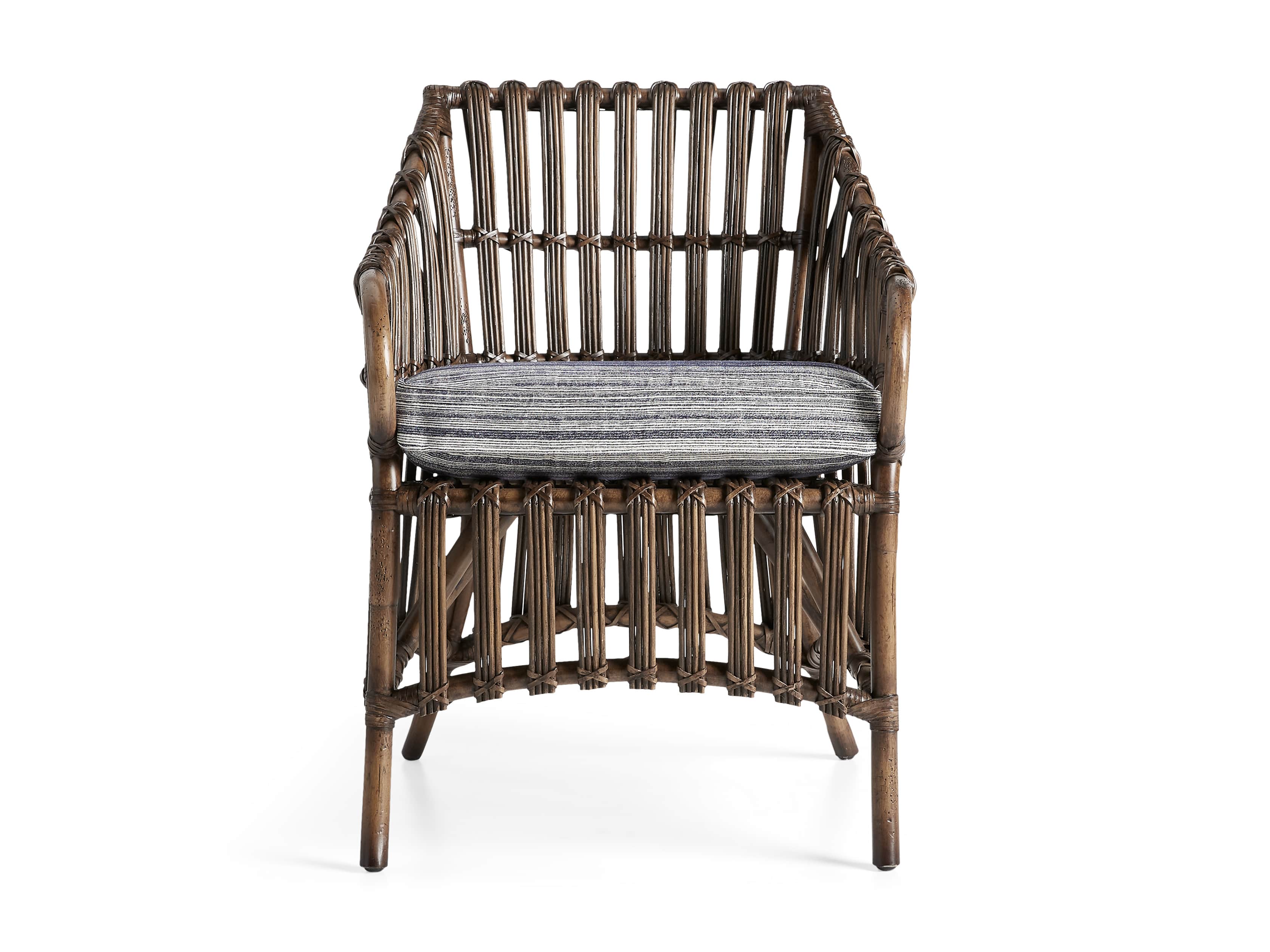 Avila Upholstered 23" Cane Chair