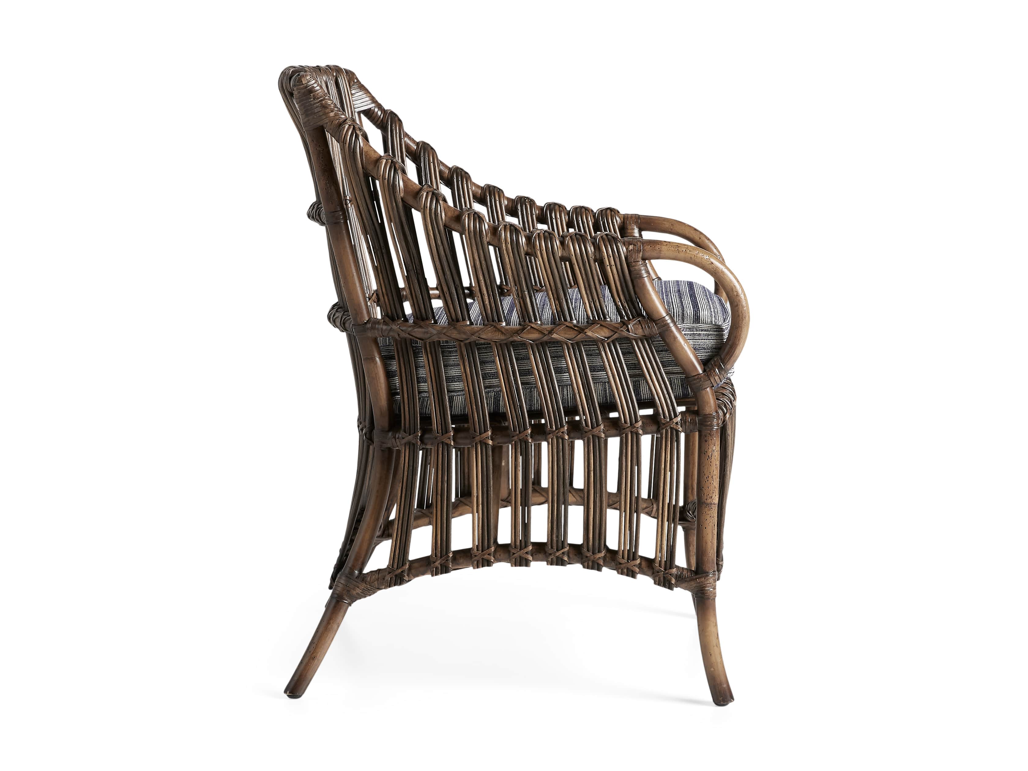 Avila Upholstered 23" Cane Chair