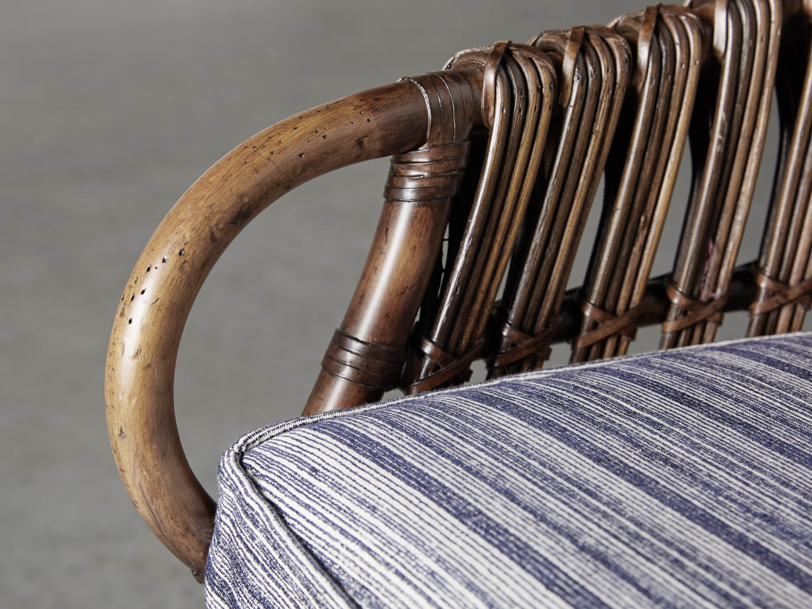 Avila Upholstered 23" Cane Chair