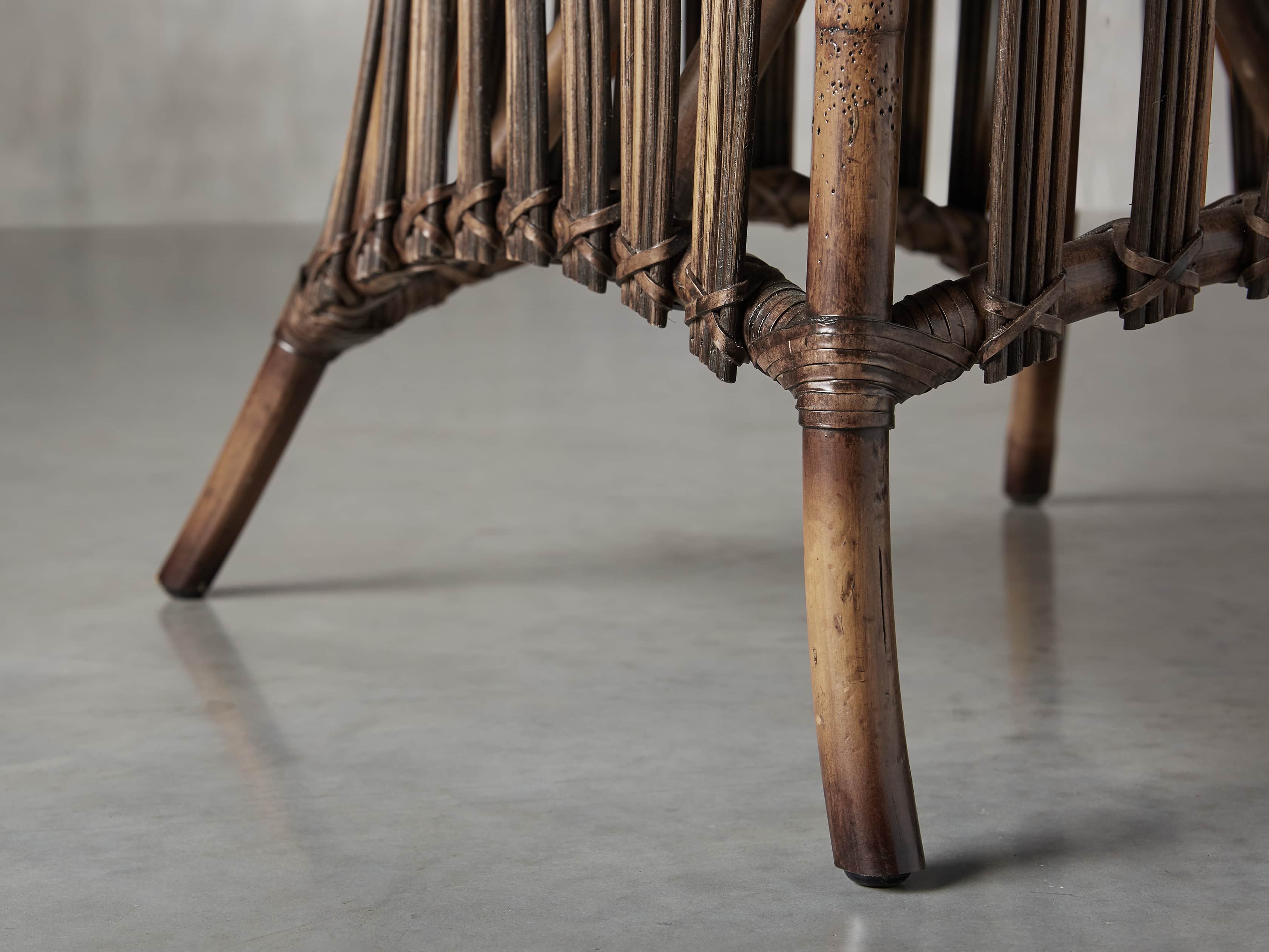 Avila Upholstered 23" Cane Chair