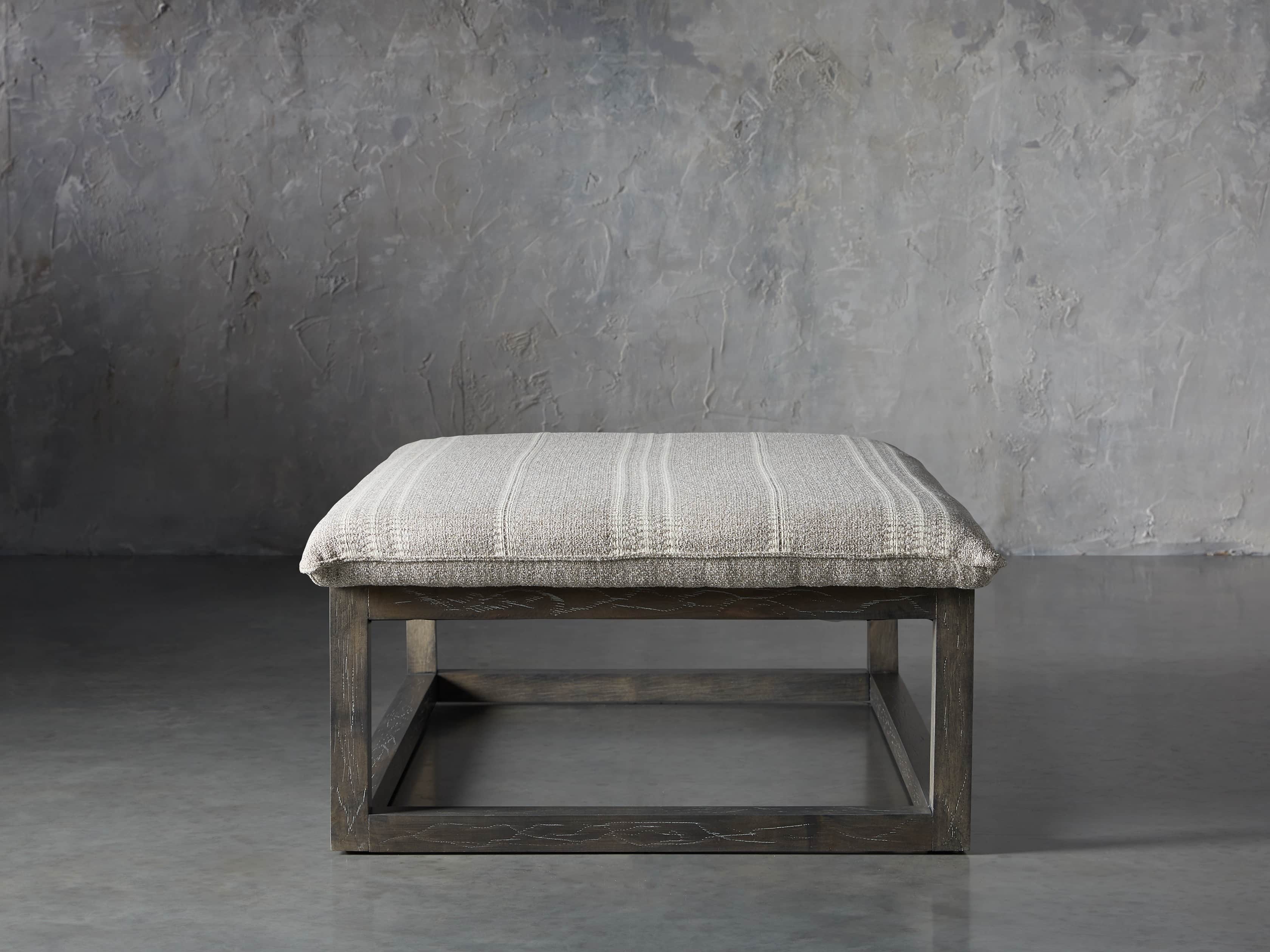 Ranch Upholstered 56" Ottoman