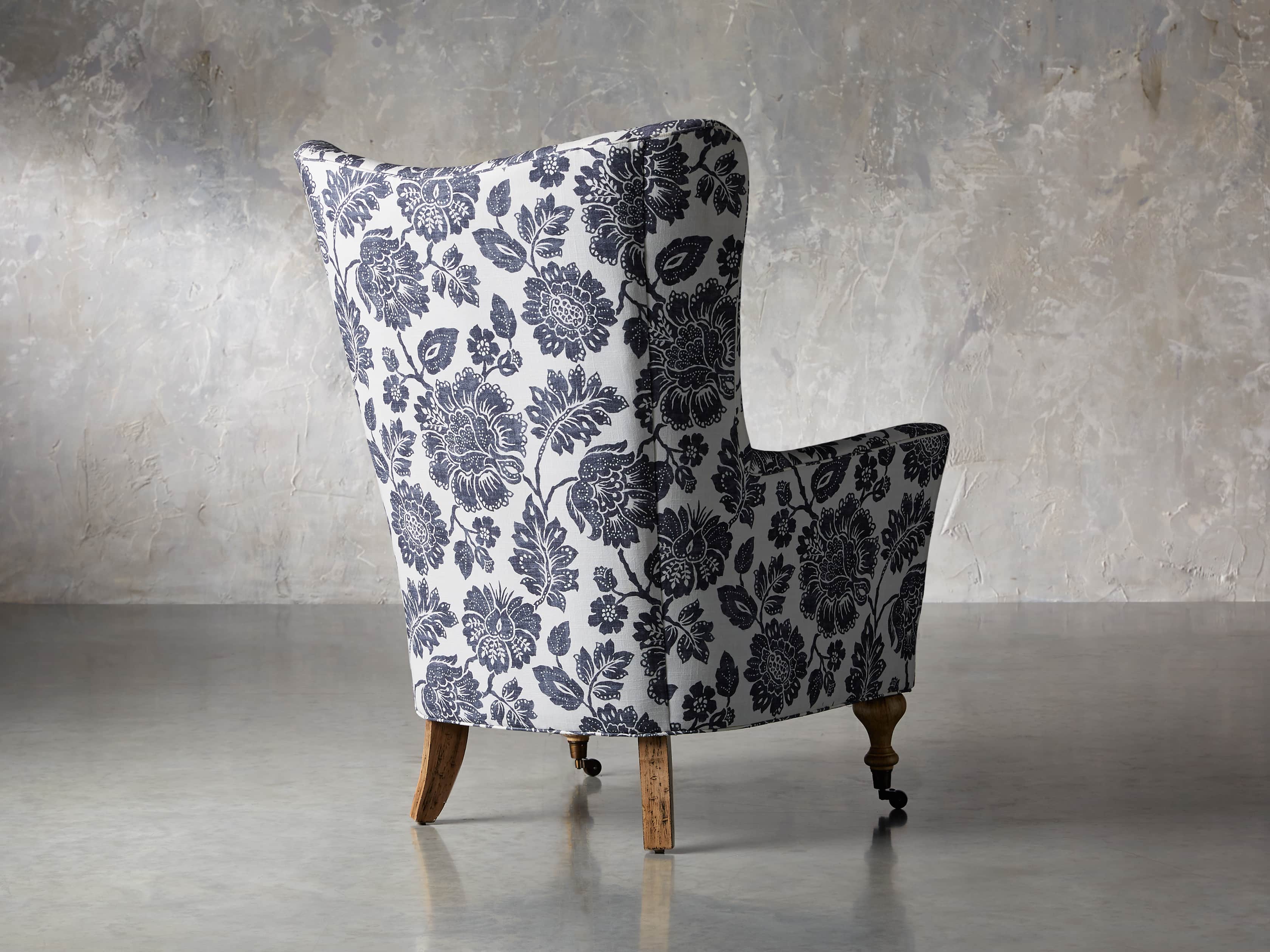 Rio Upholstered 35" Chair in Raquel Slate