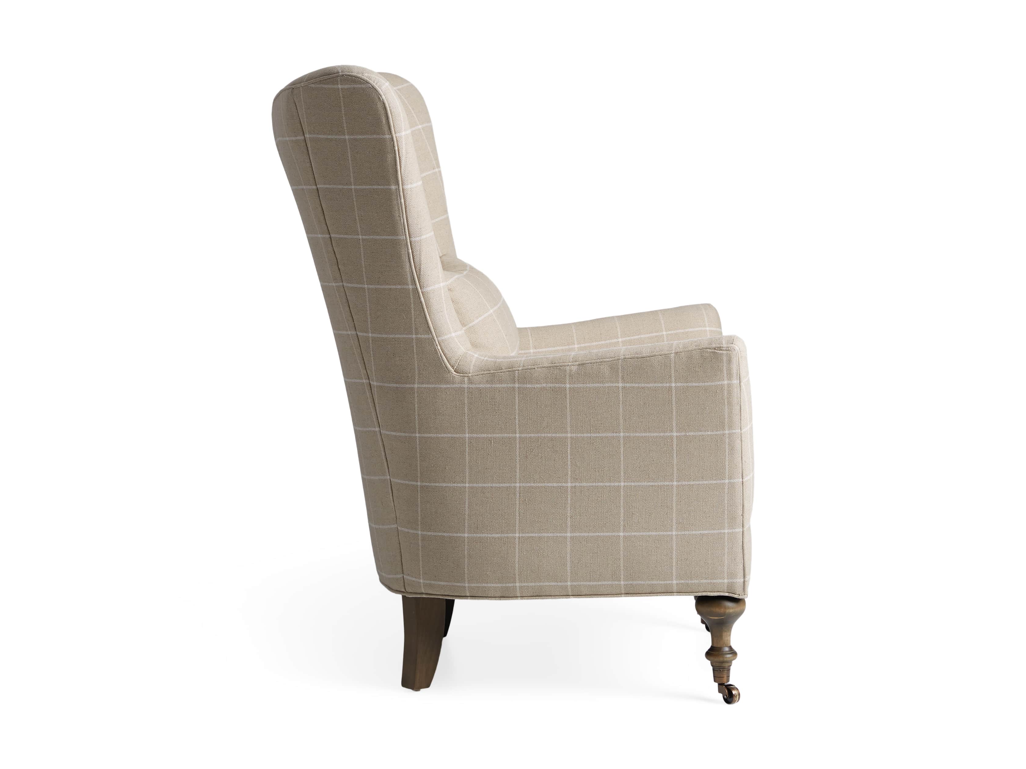 Rio Upholstered 35" Chair in Window Linen, slide 11 of 11
