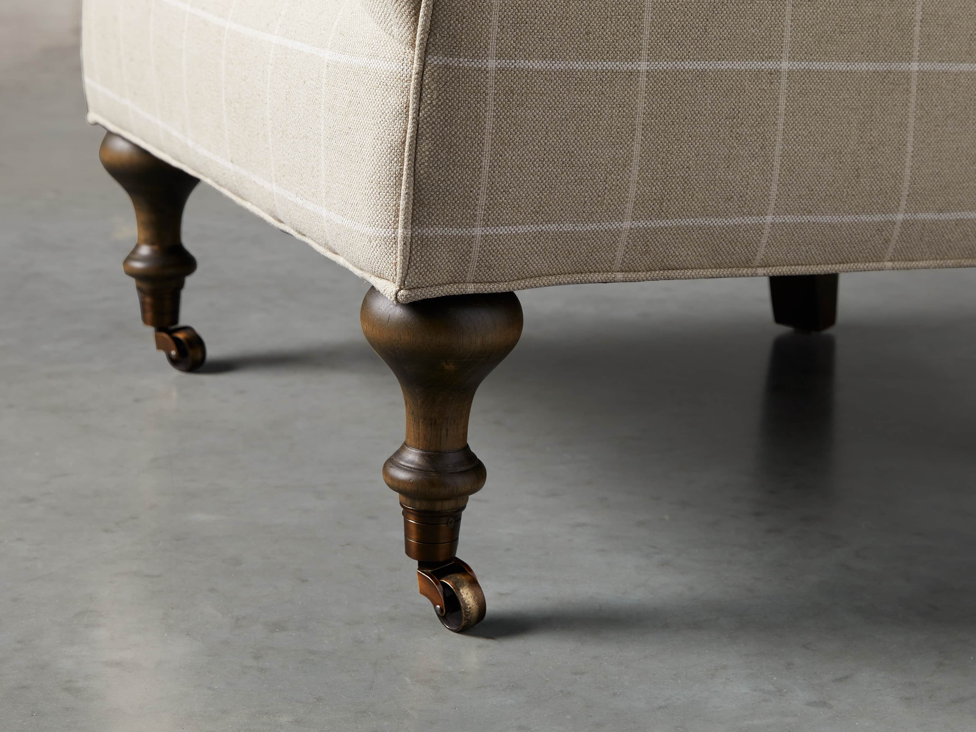 Rio Upholstered 35" Chair in Window Linen, slide 7 of 11