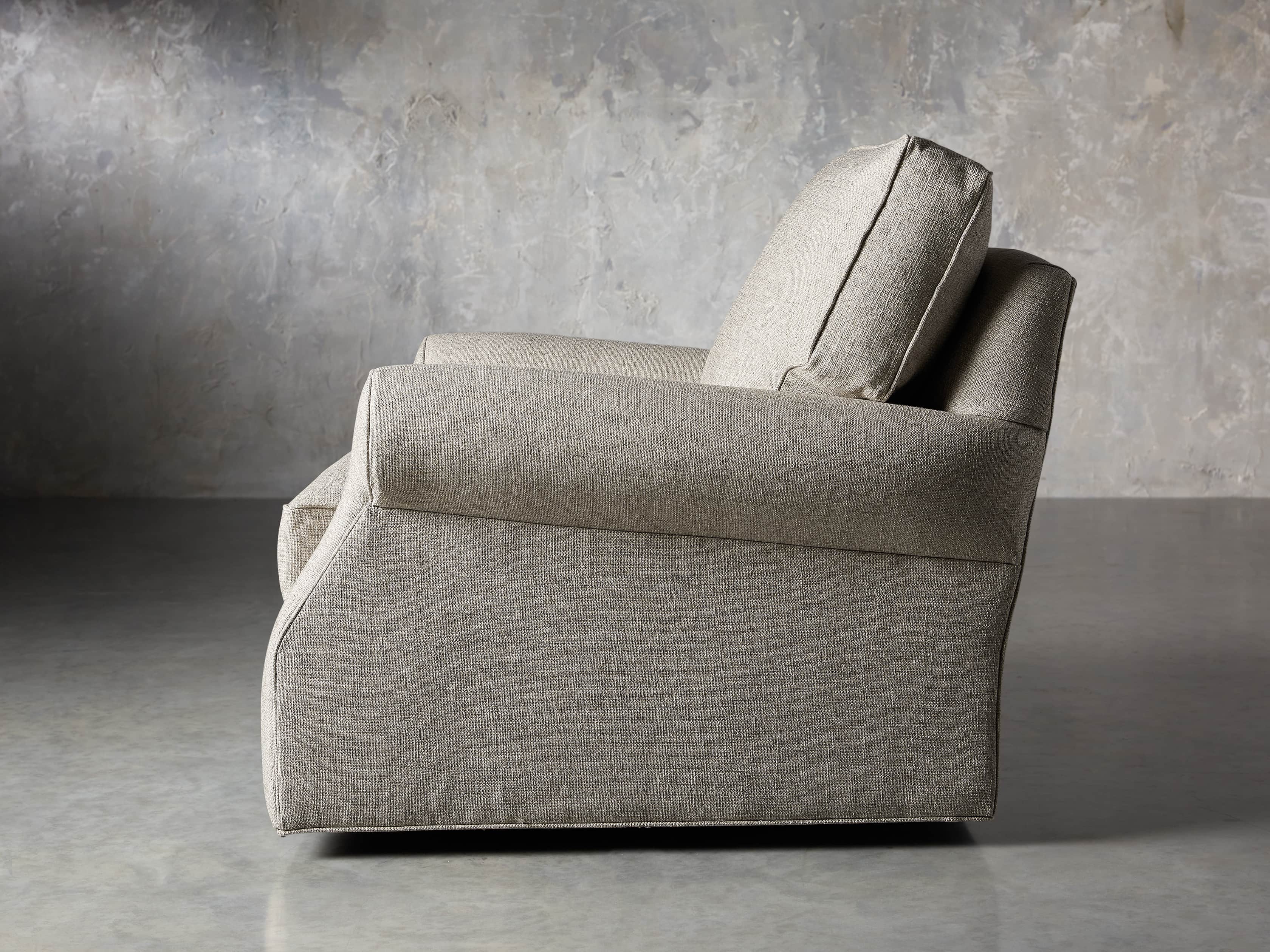 Landsbury Upholstered 41" Swivel Chair