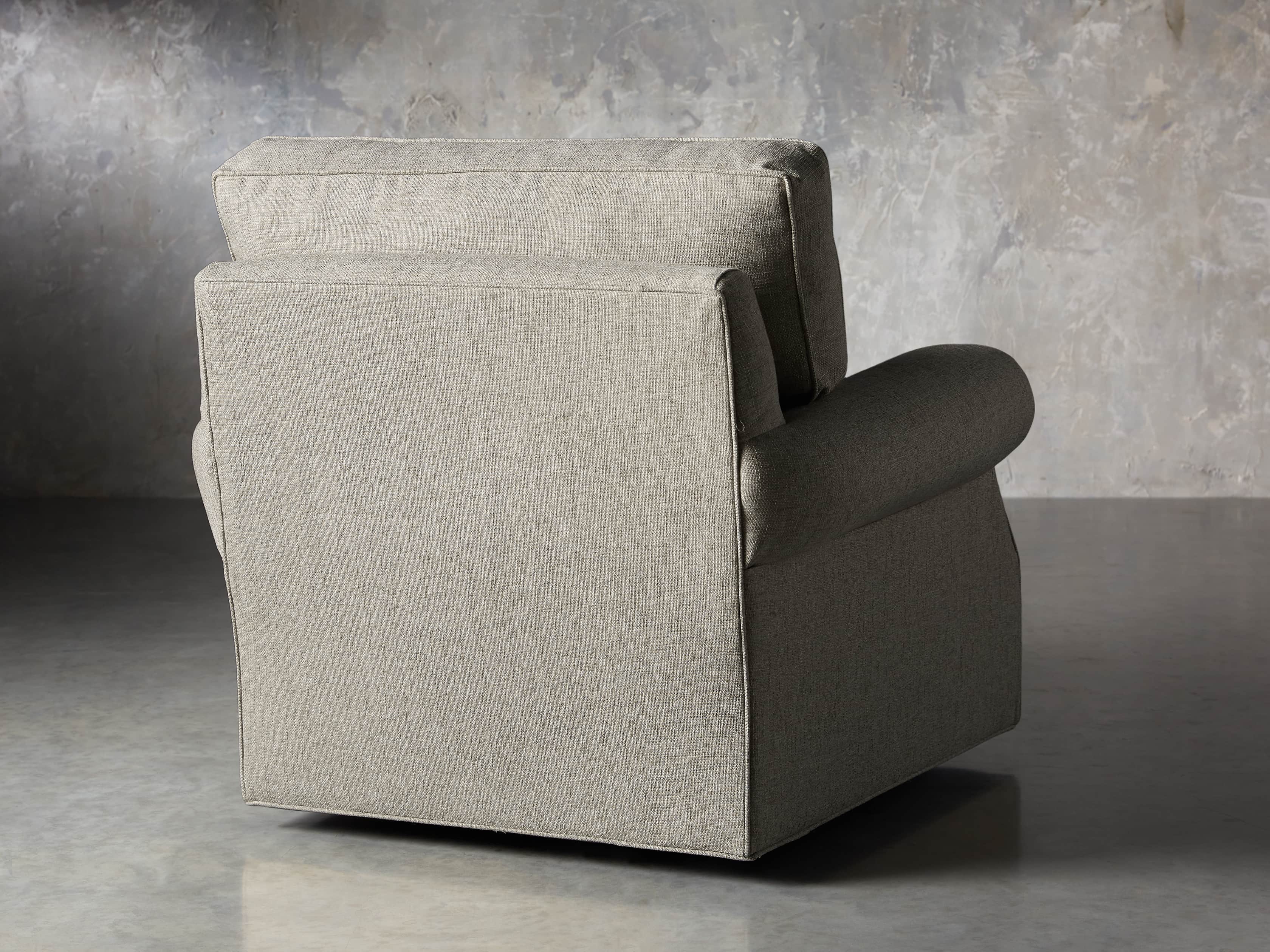 Landsbury Upholstered 41" Swivel Chair