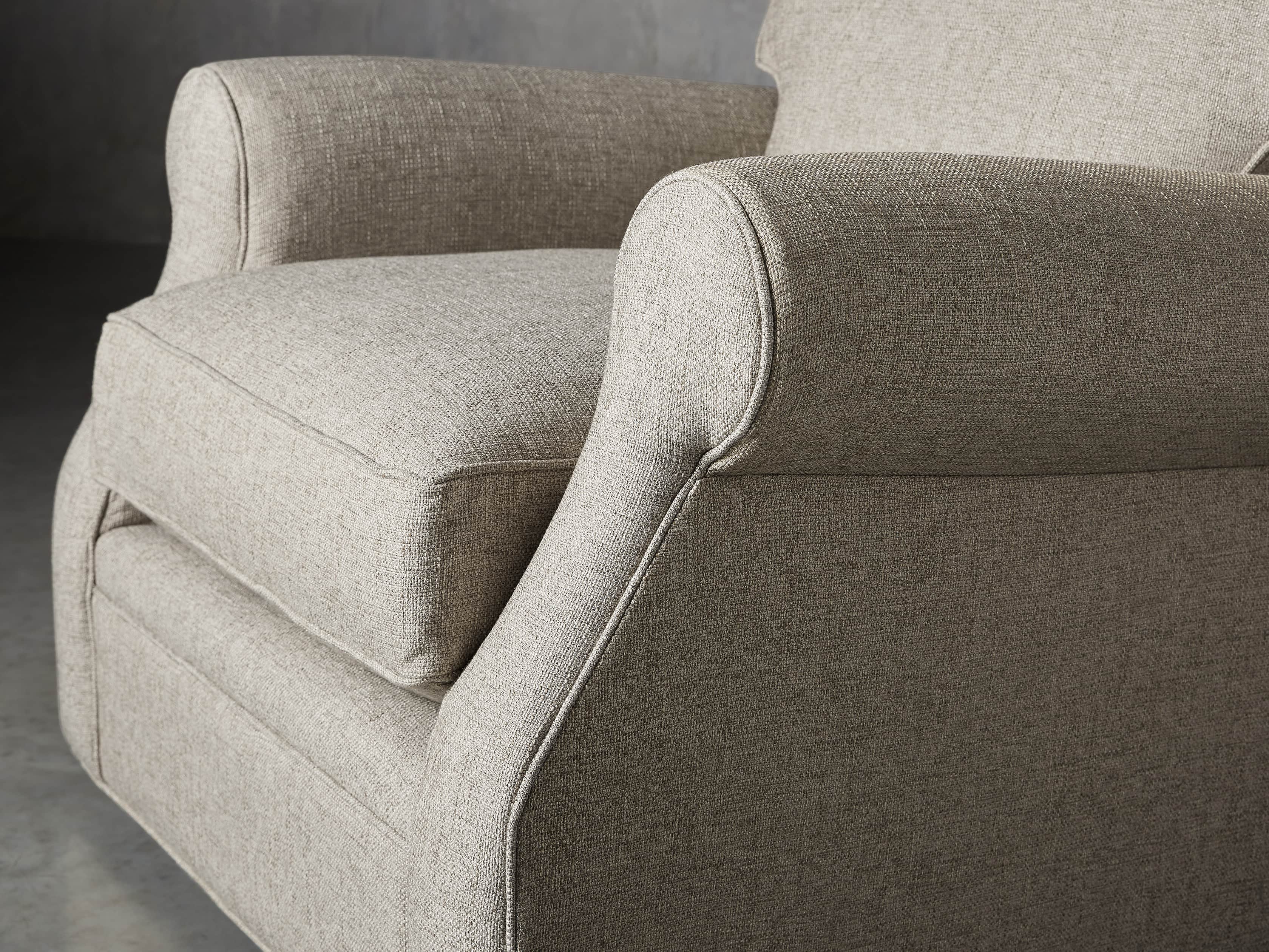 Landsbury Upholstered 41" Swivel Chair