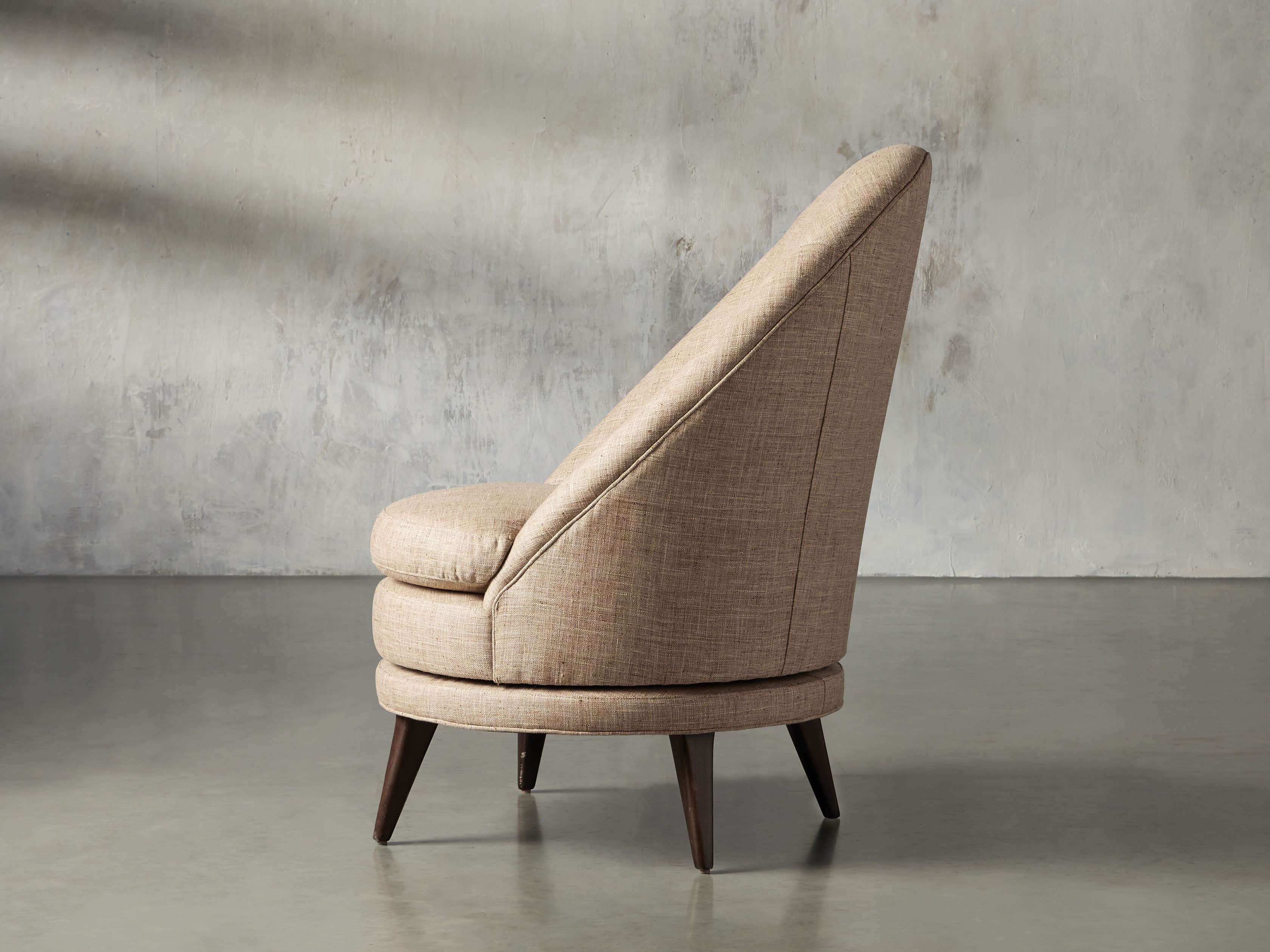 Rita Upholstered 32" Swivel Chair