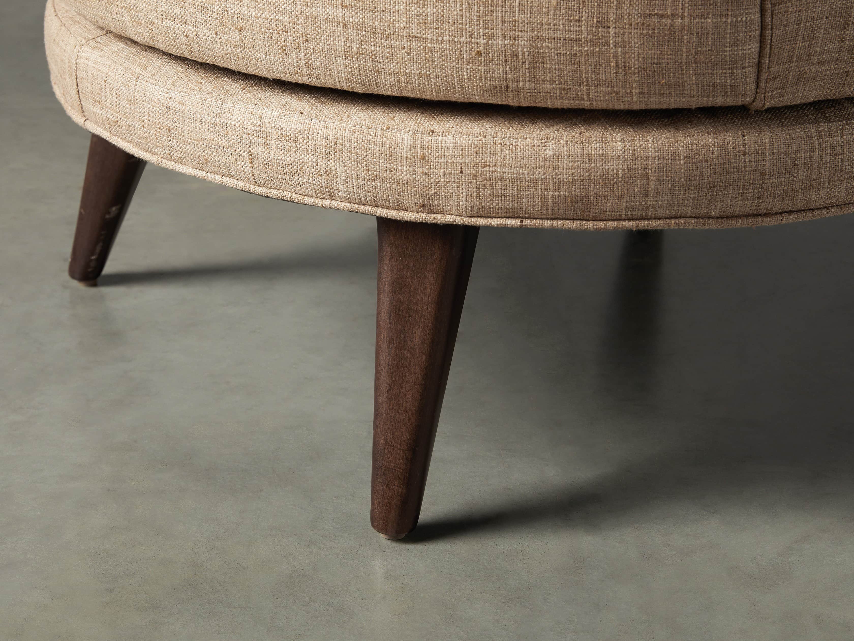 Rita Upholstered 32" Swivel Chair
