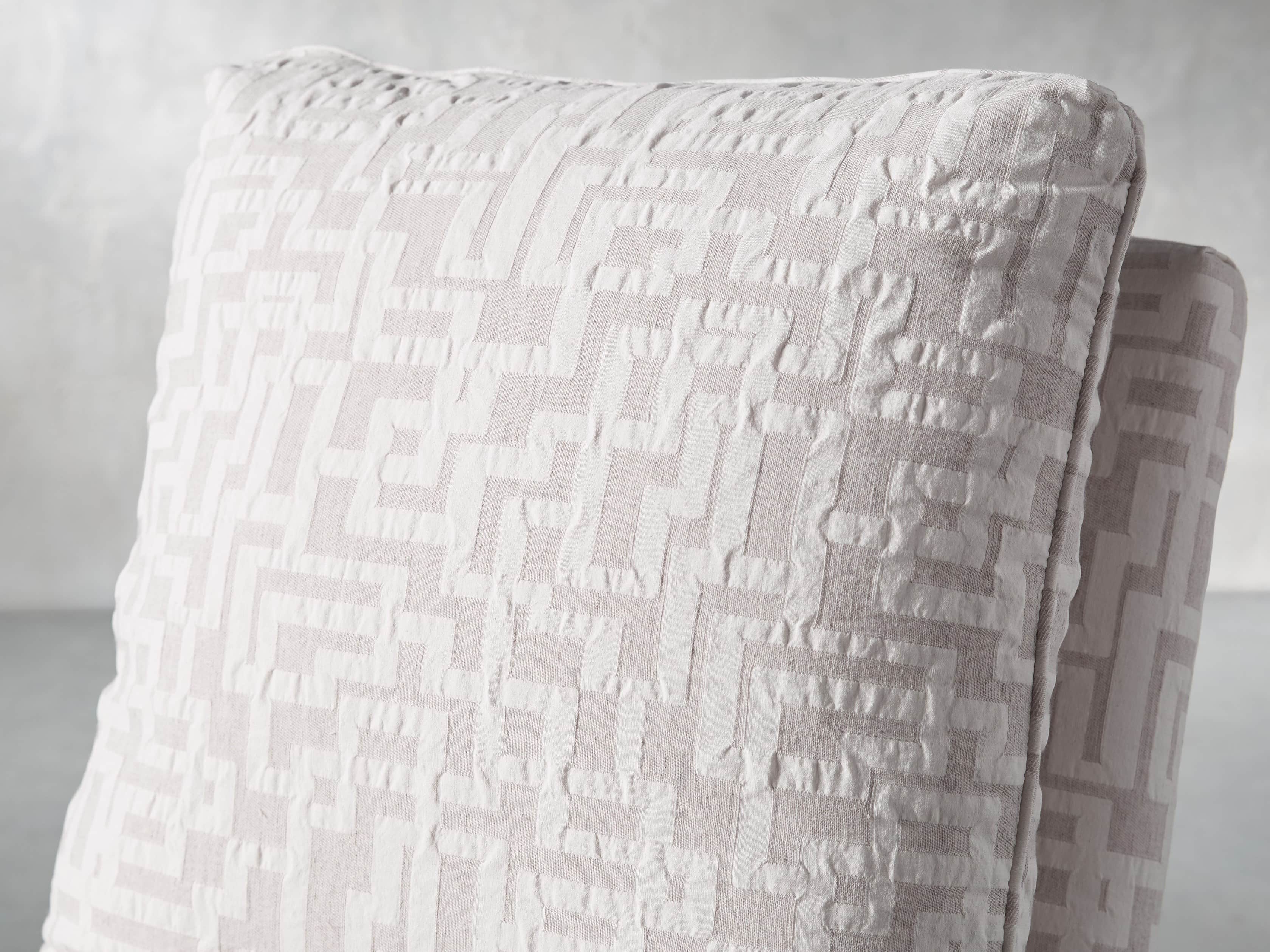 Belle Upholstered 23" Armless Chair