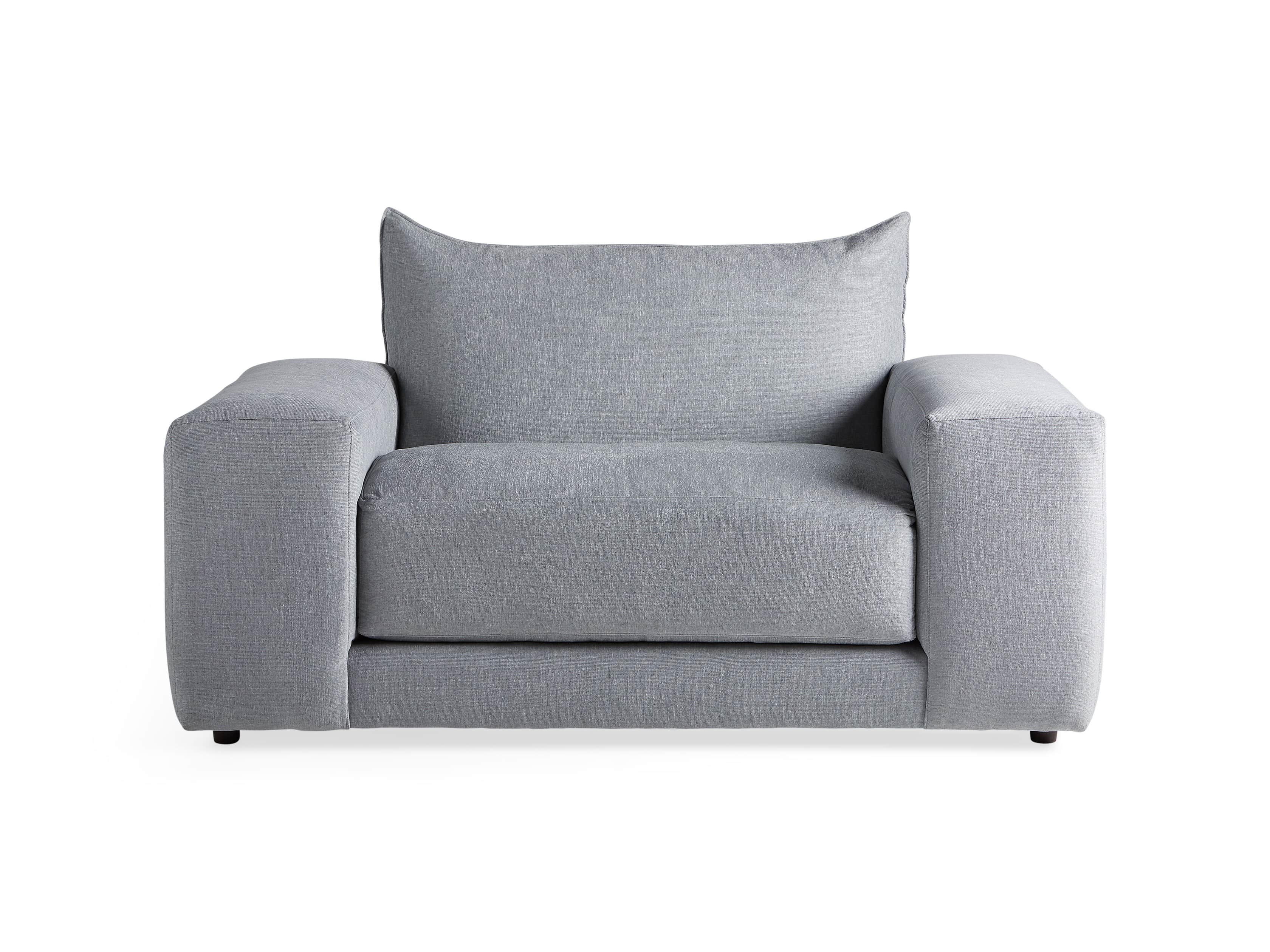 Wyndham Upholstered 66" Chair in Stanton Frost, slide 7 of 8