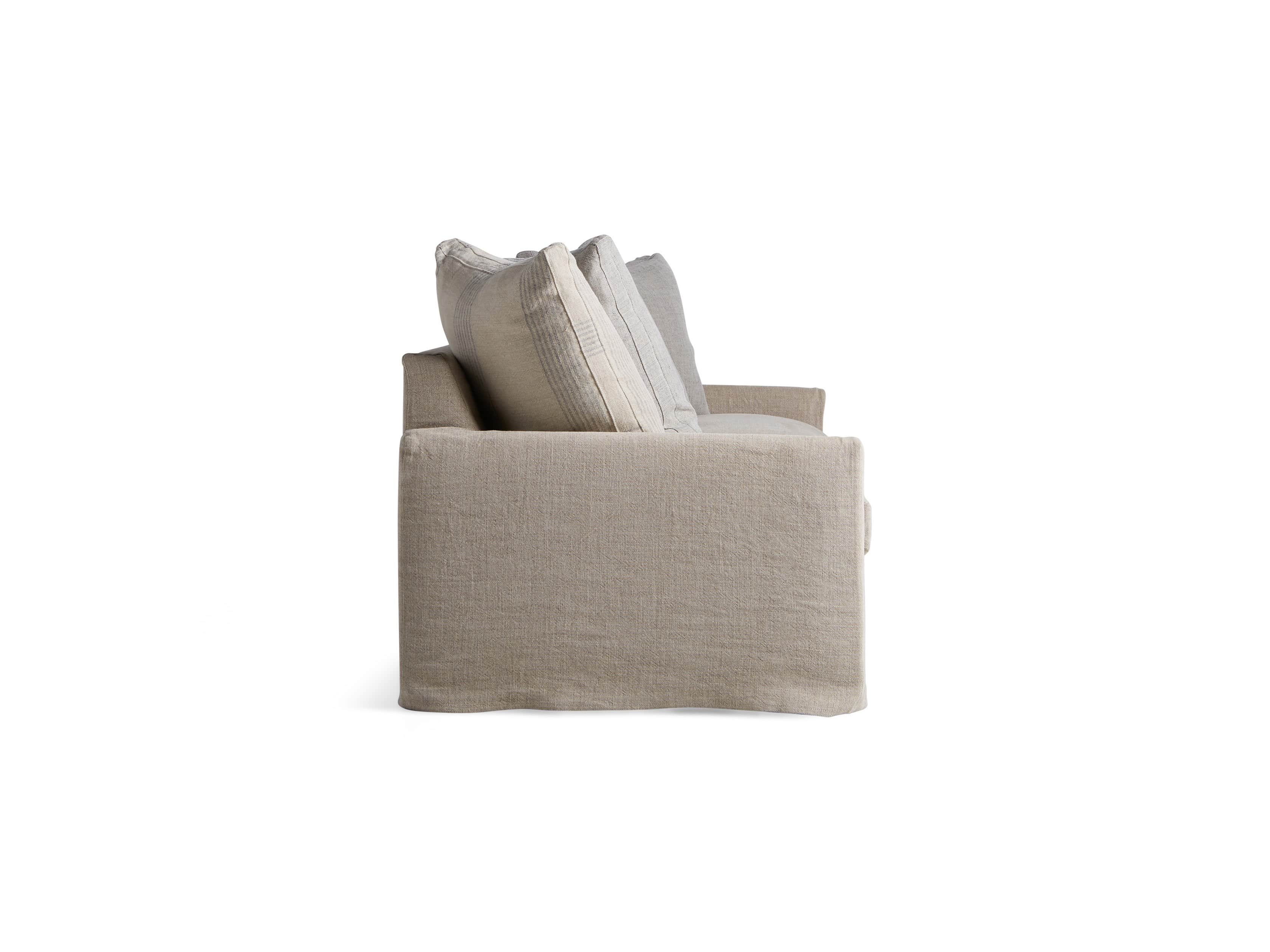 Kipton Petite Slipcovered 106" Scatterback Sofa