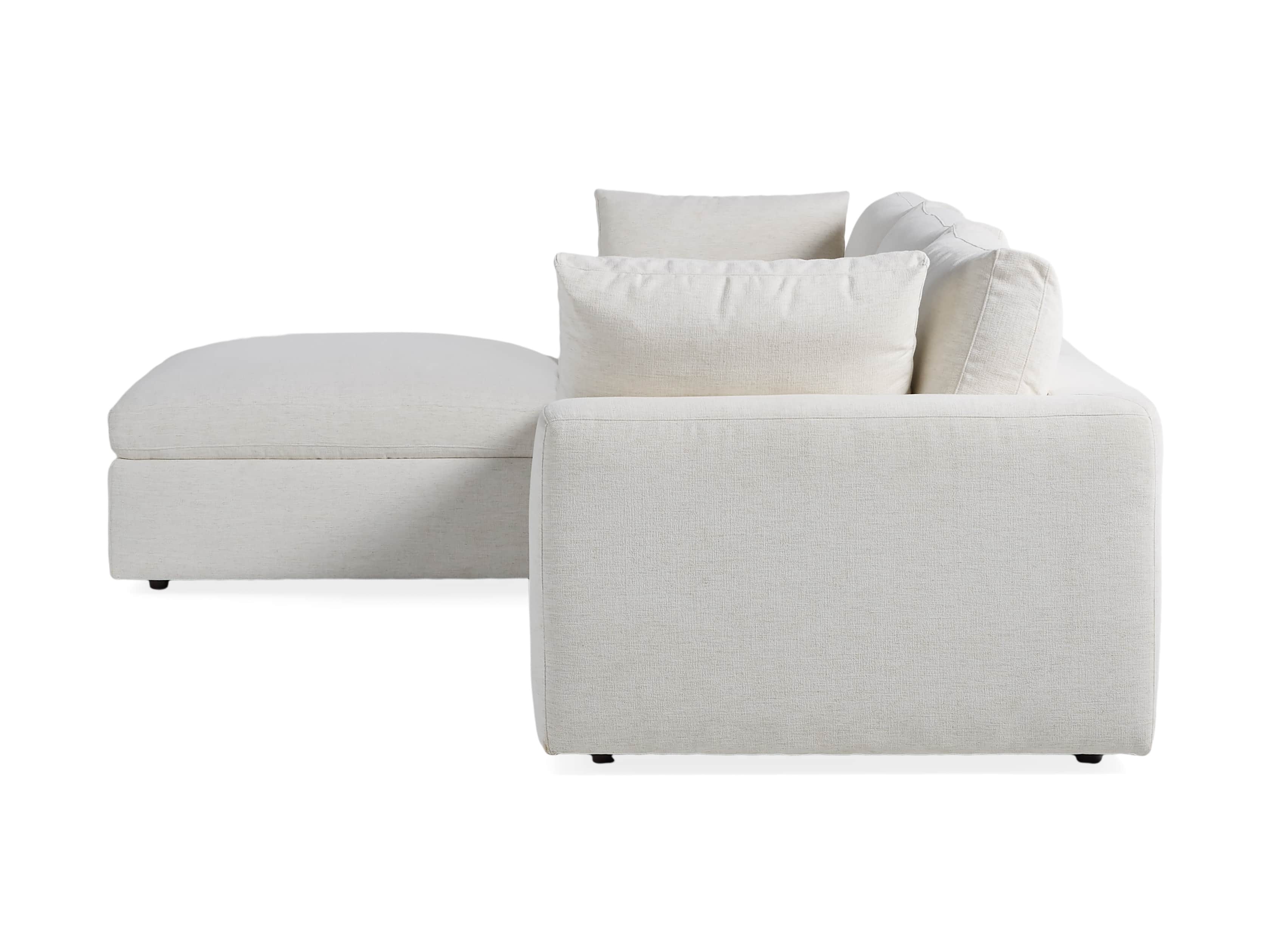 Beale Upholstered Four Piece Sectional, slide 8 of 8