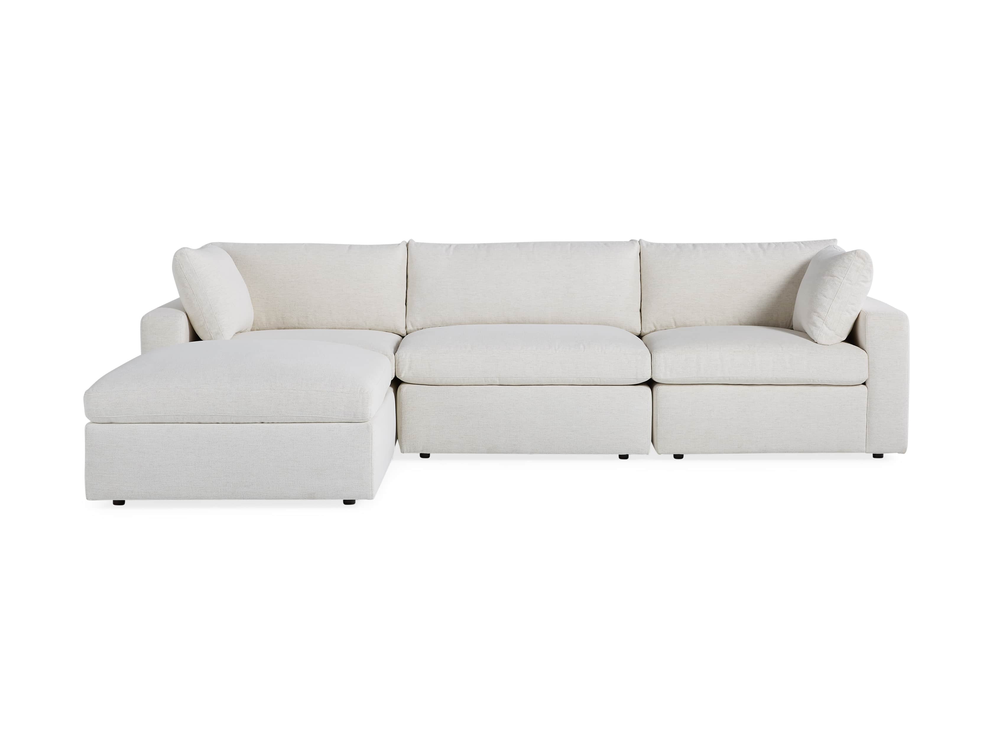 Beale Upholstered Four Piece Sectional, slide 7 of 8
