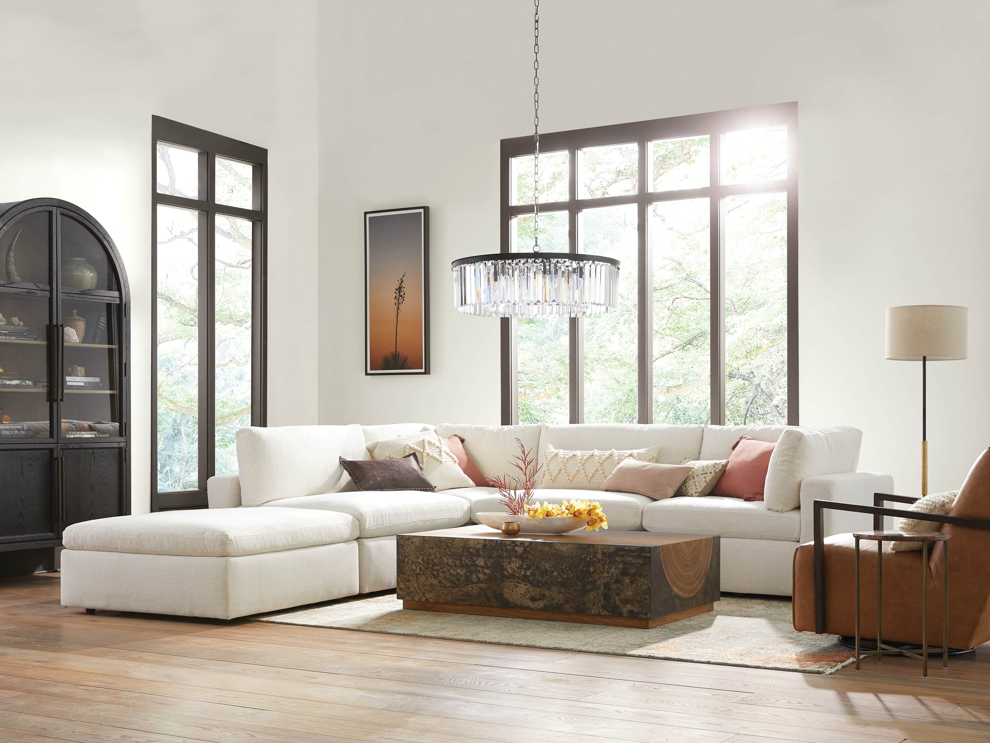 Beale Upholstered Right Arm Five Piece Sectional, slide 1 of 11