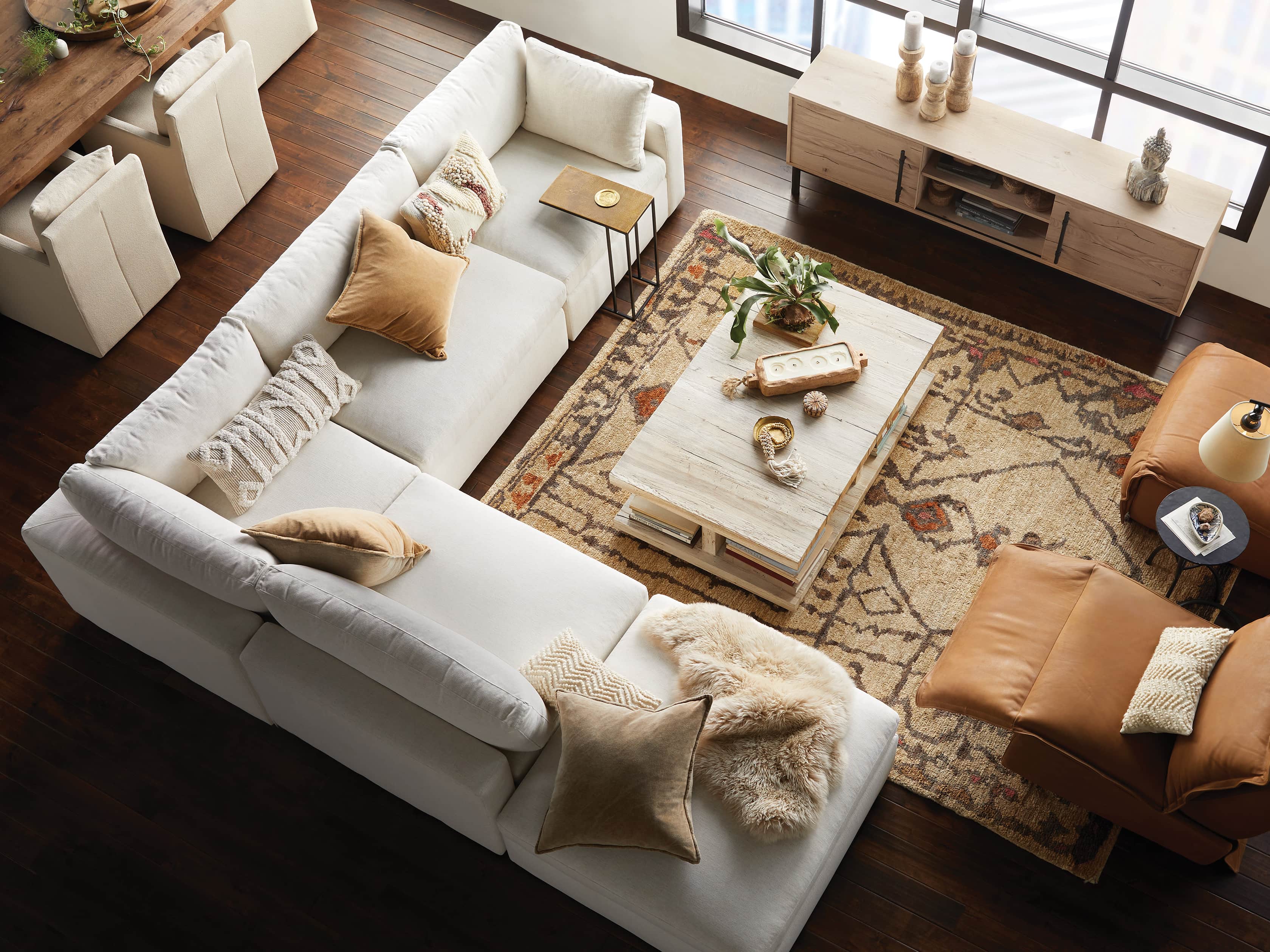 Beale Upholstered Right Arm Five Piece Sectional, slide 7 of 11