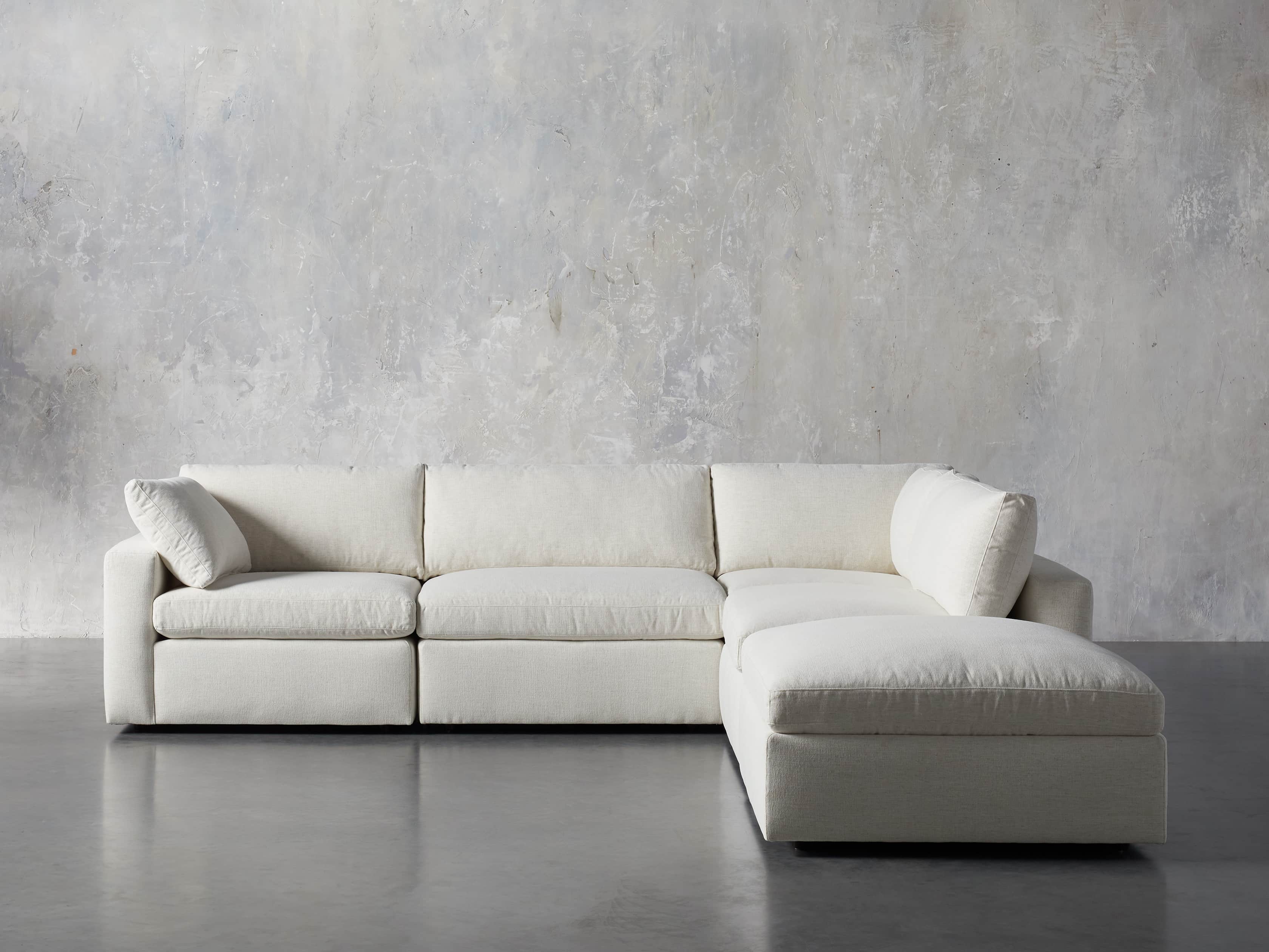 Beale Upholstered Left Arm Five Piece Sectional