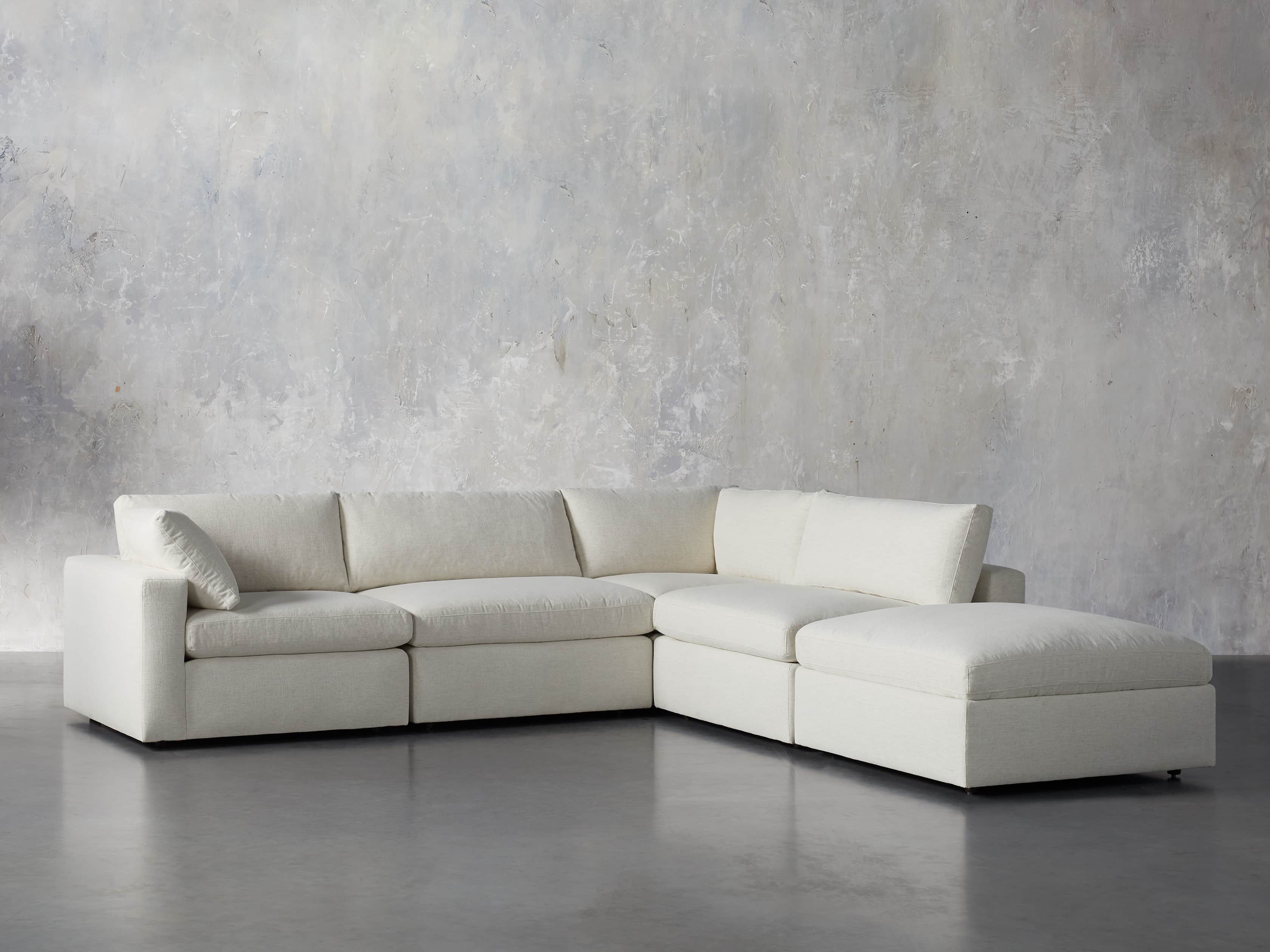 Beale Upholstered Left Arm Five Piece Sectional