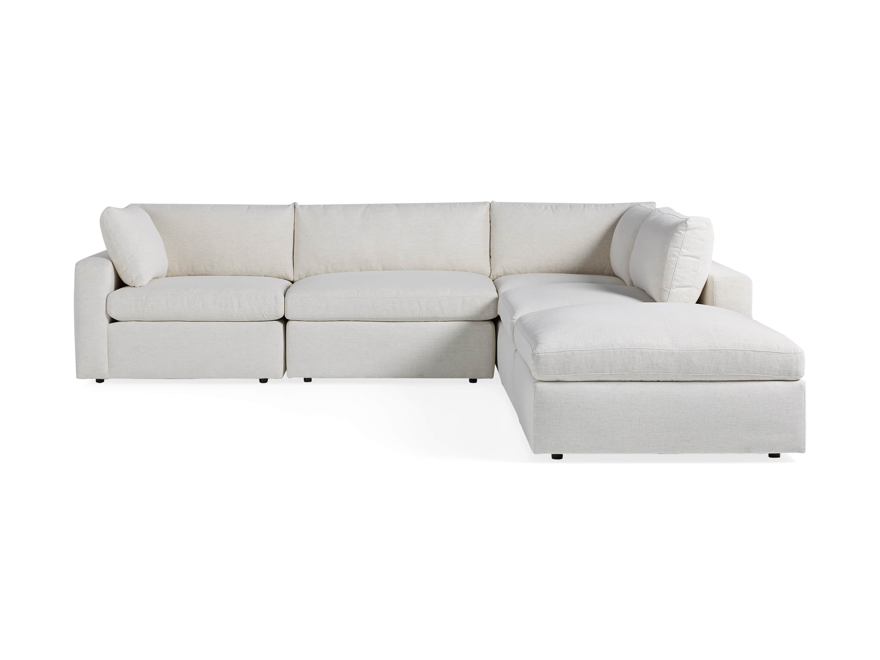 Beale Upholstered Left Arm Five Piece Sectional