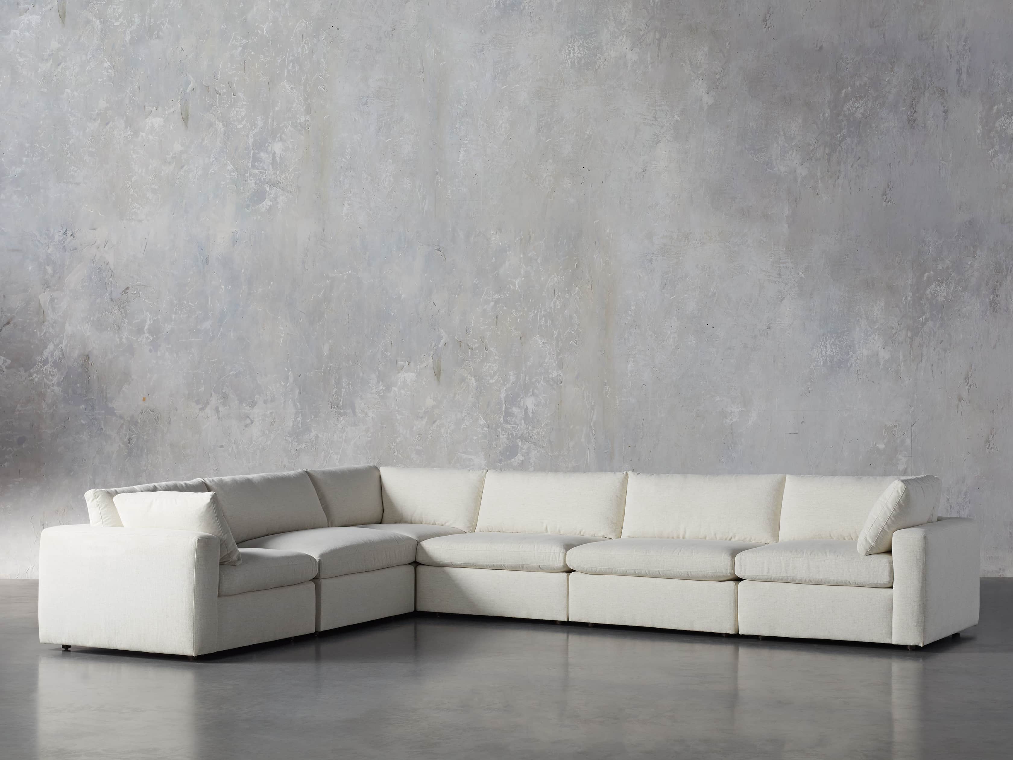 Beale Upholstered Six Piece L-Shaped Sectional, slide 2 of 7