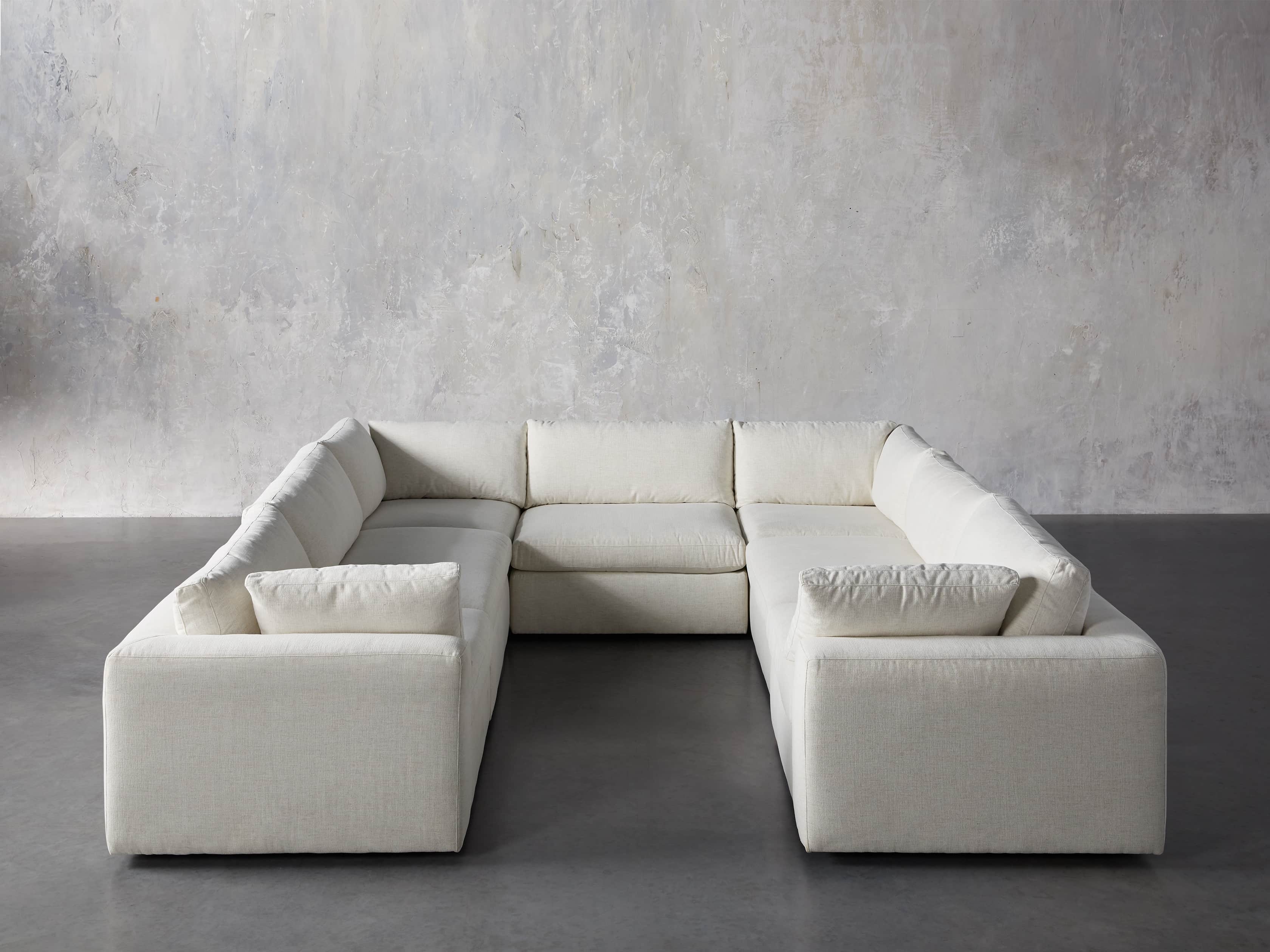 Beale Upholstered Seven Piece U-Shaped Sectional, slide 1 of 7