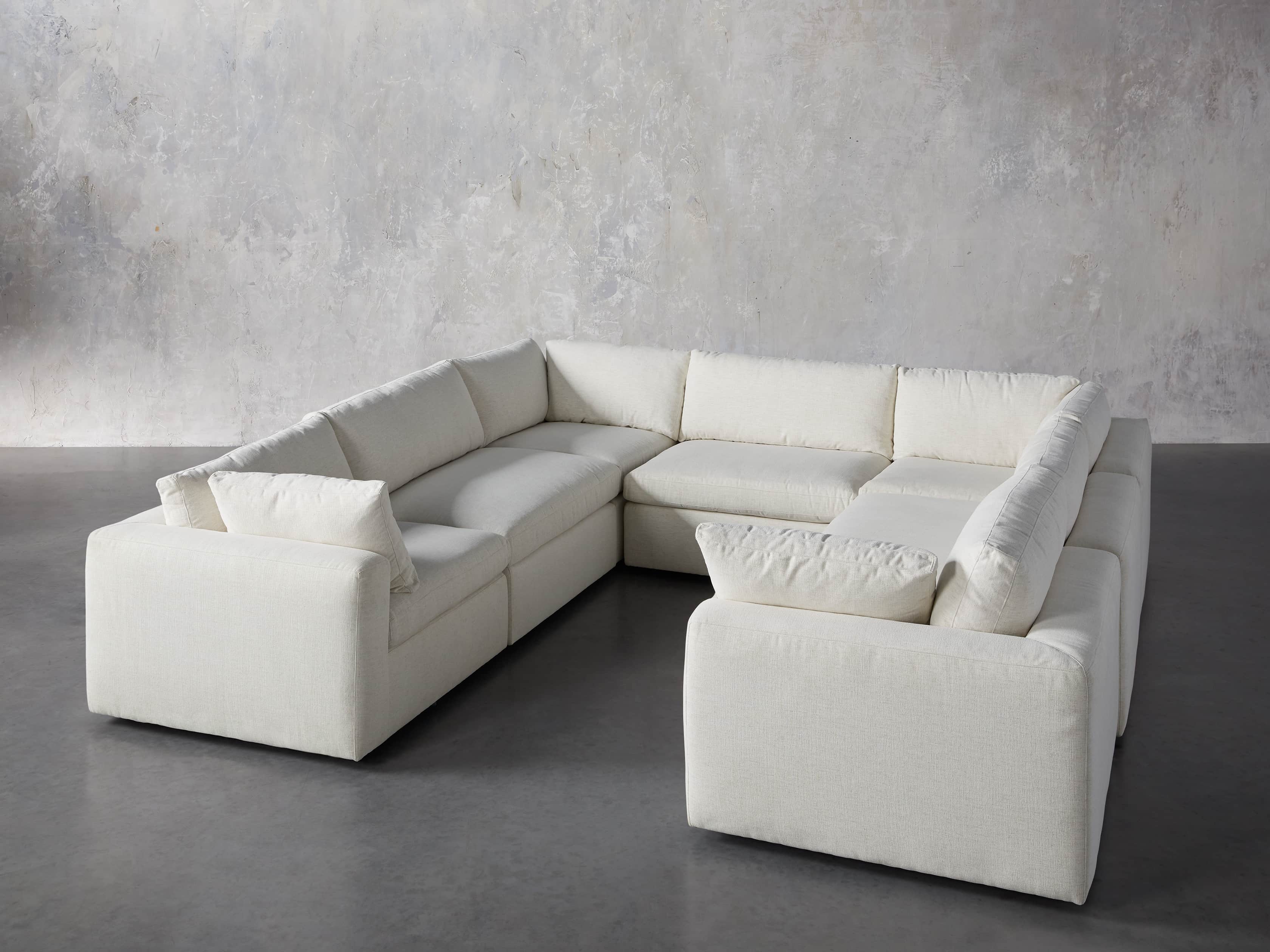 Beale Upholstered Seven Piece U-Shaped Sectional, slide 2 of 7