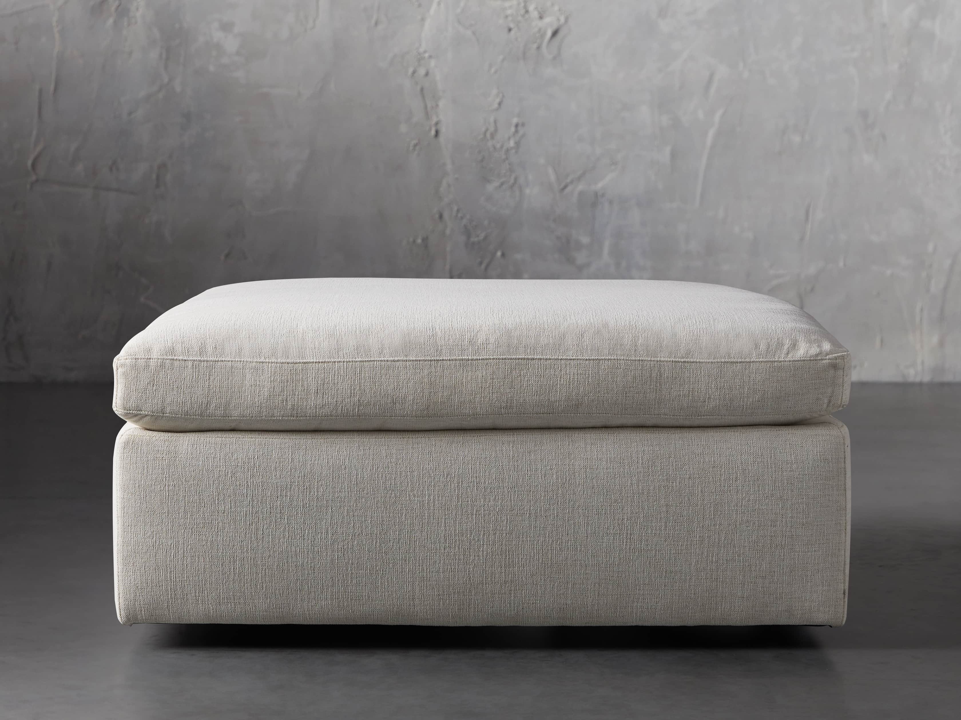Beale Upholstered 44" Ottoman, slide 1 of 5